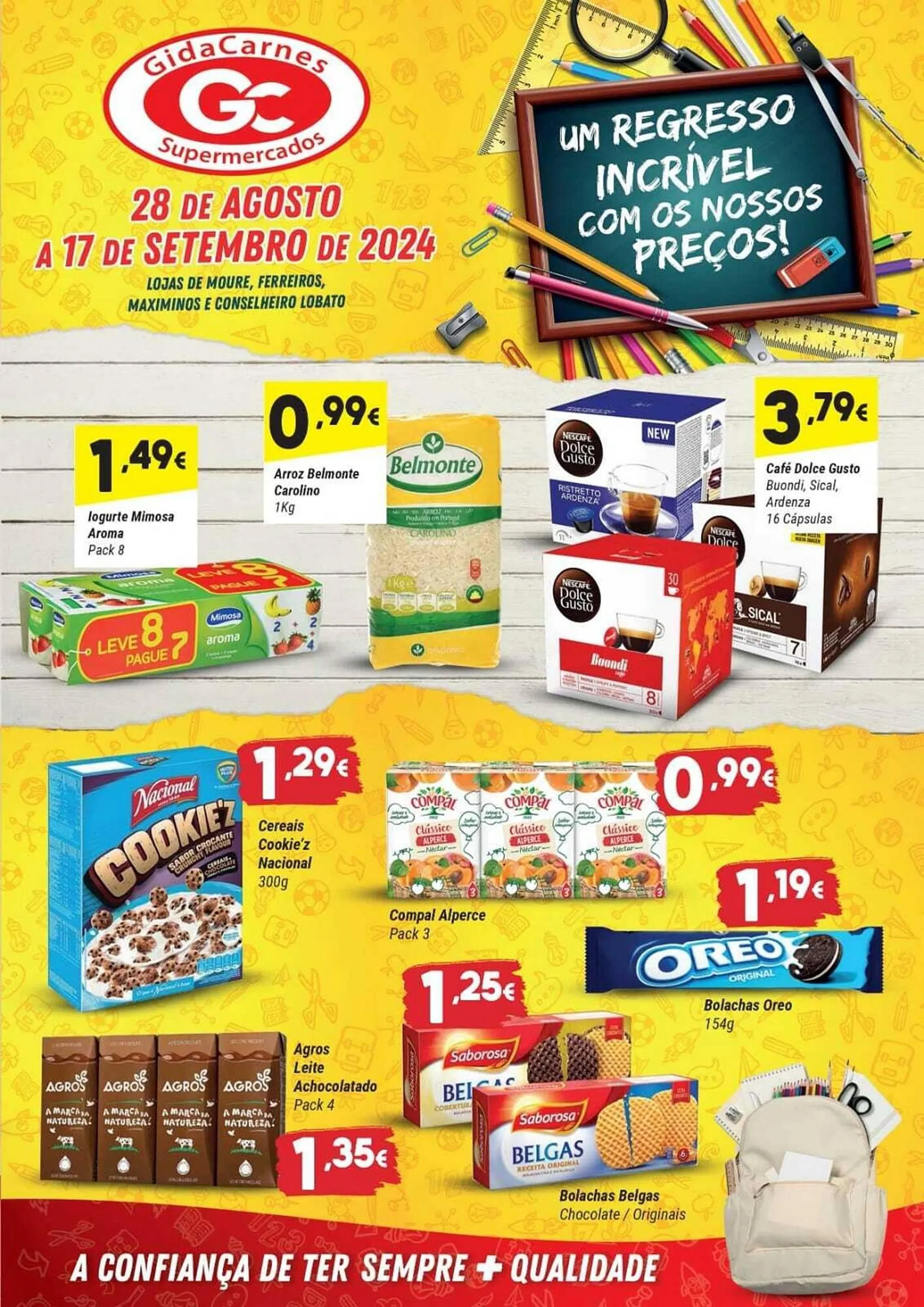 Folheto GidaCarnes Supermercados - 1