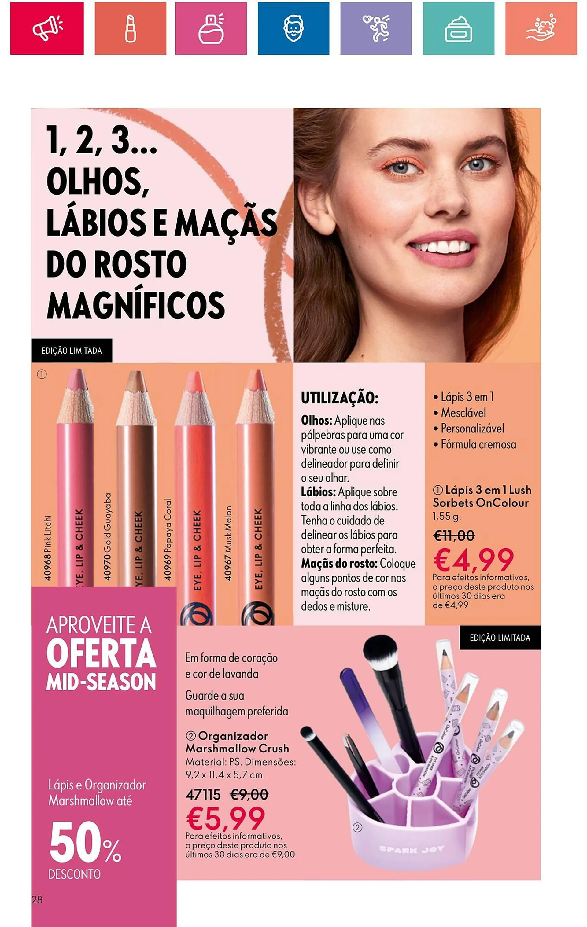 Folheto Folheto Oriflame de 18 de abril até 18 de maio 2024 - Pagina 28