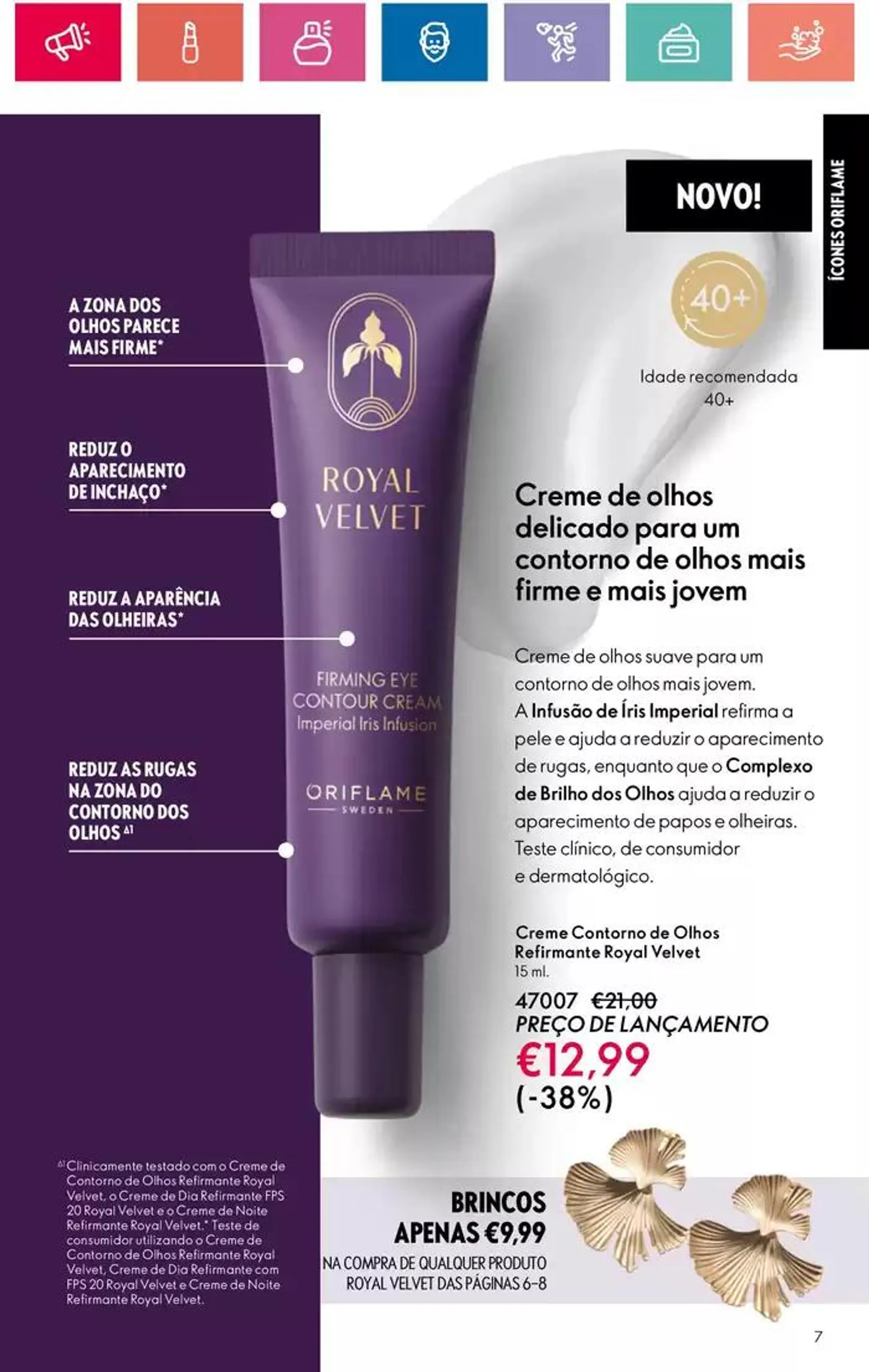 Folheto Folheto Oriflame de 3 de outubro até 19 de outubro 2024 - Pagina 7