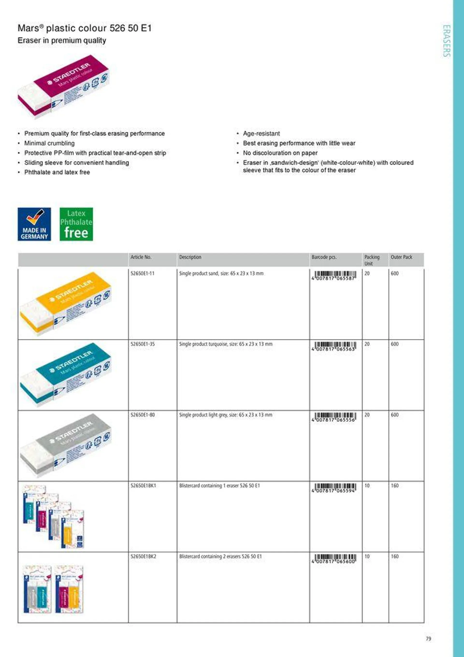 Folheto General Catalogue de 7 de agosto até 31 de dezembro 2024 - Pagina 79