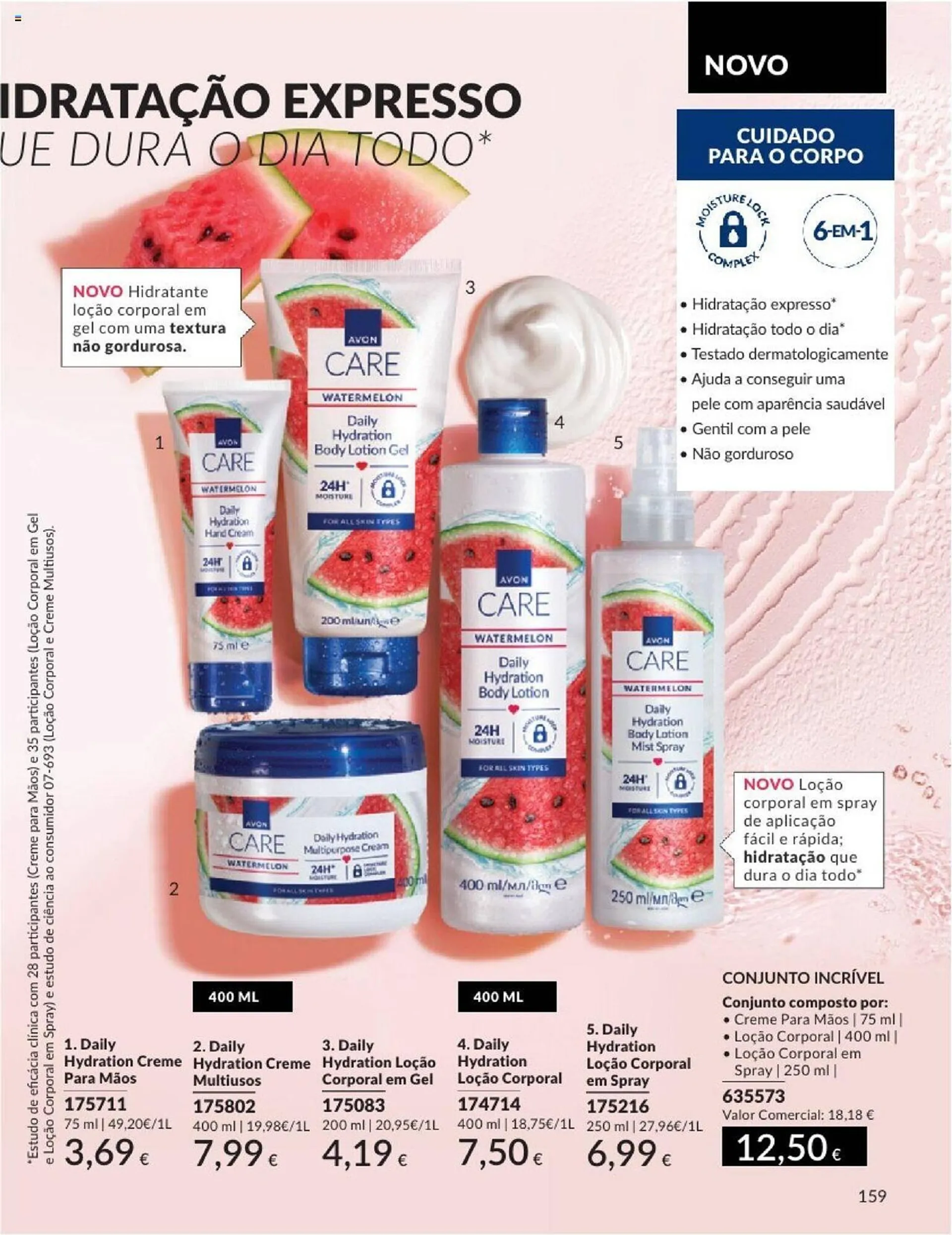 Folheto Avon - 159