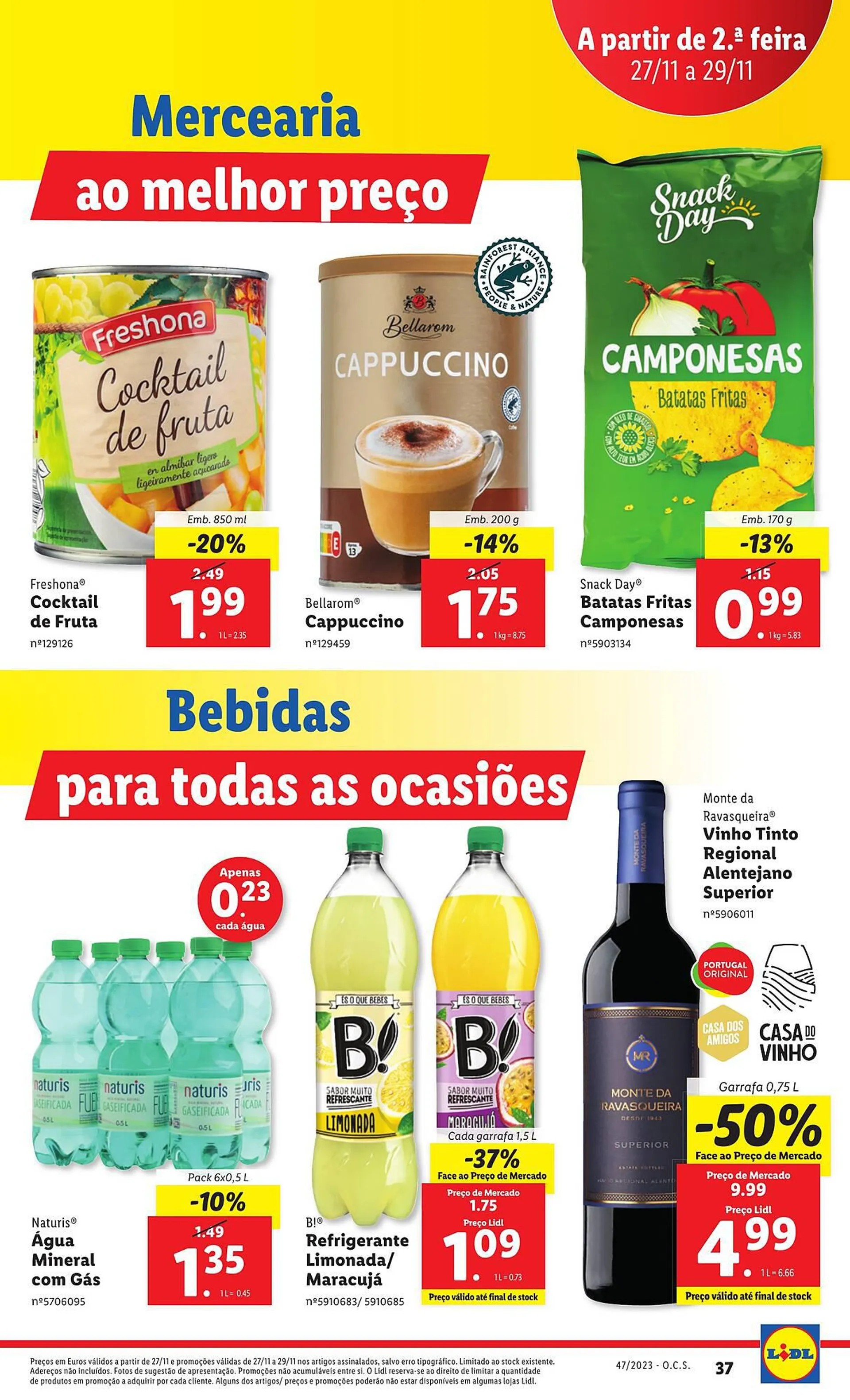 Folheto Folheto Lidl de 23 de novembro até 29 de novembro 2023 - Pagina 37