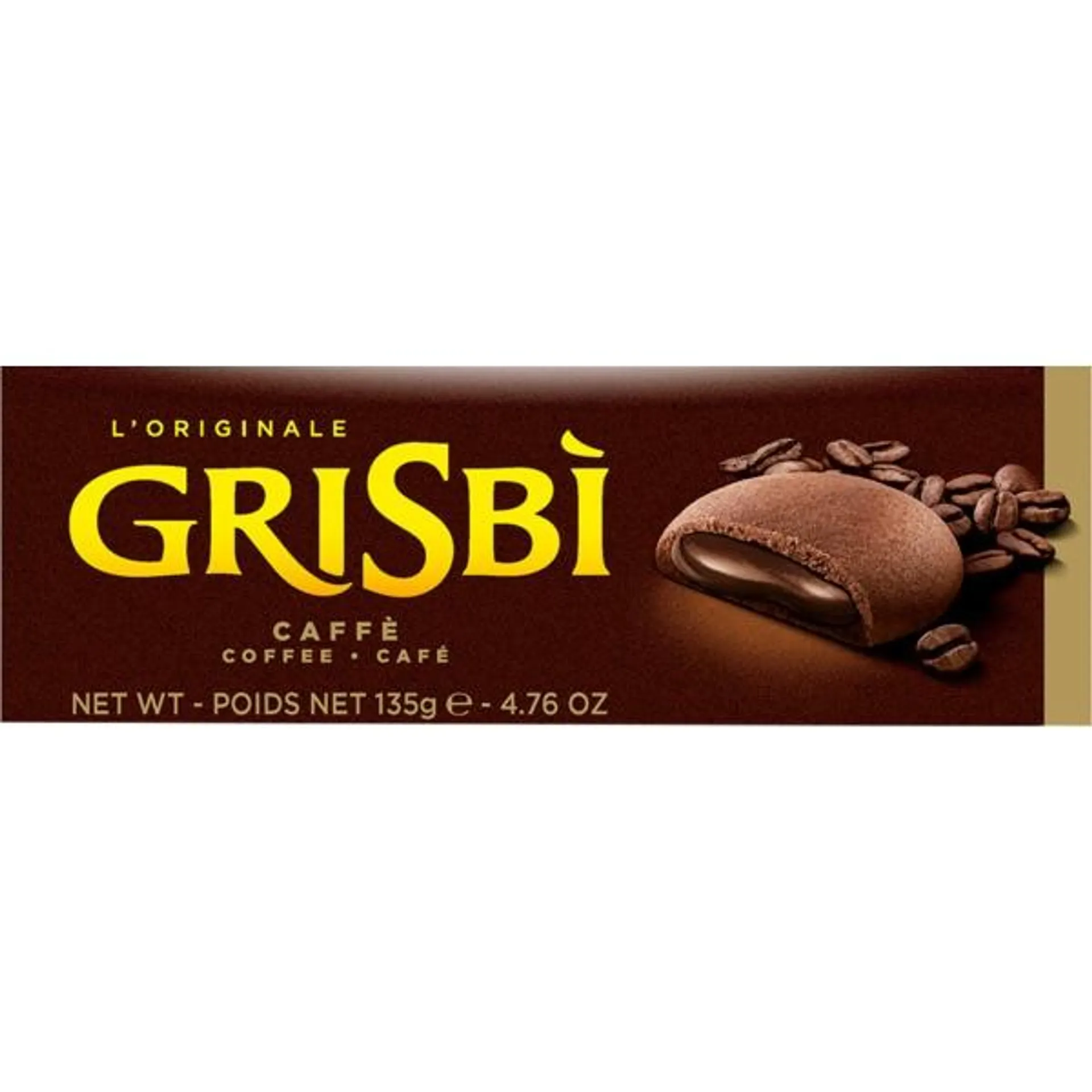 Bolachas de Café embalagem 135 g Grisbì