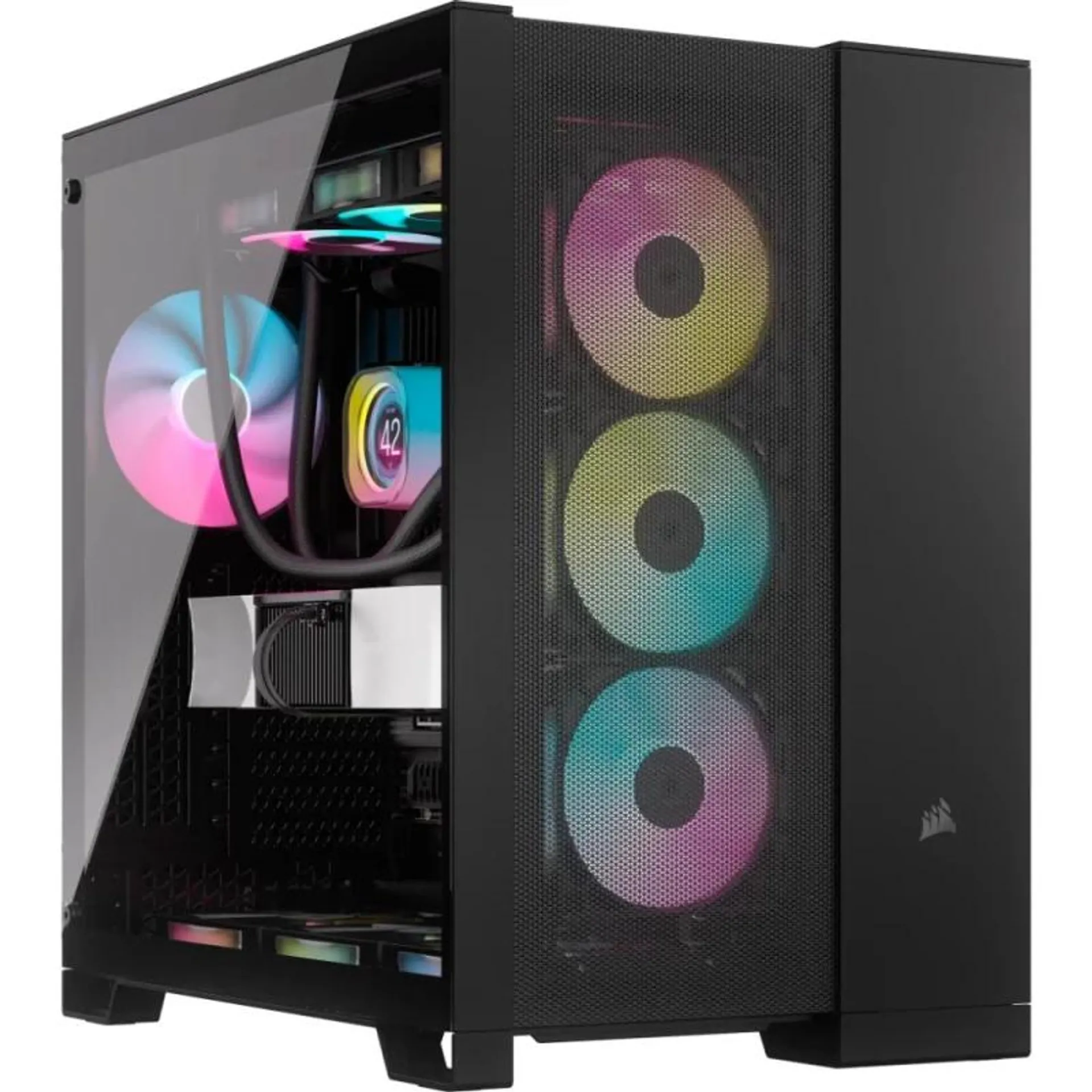 Caixa ATX Corsair 6500D Airflow Preta Vidro Temperado