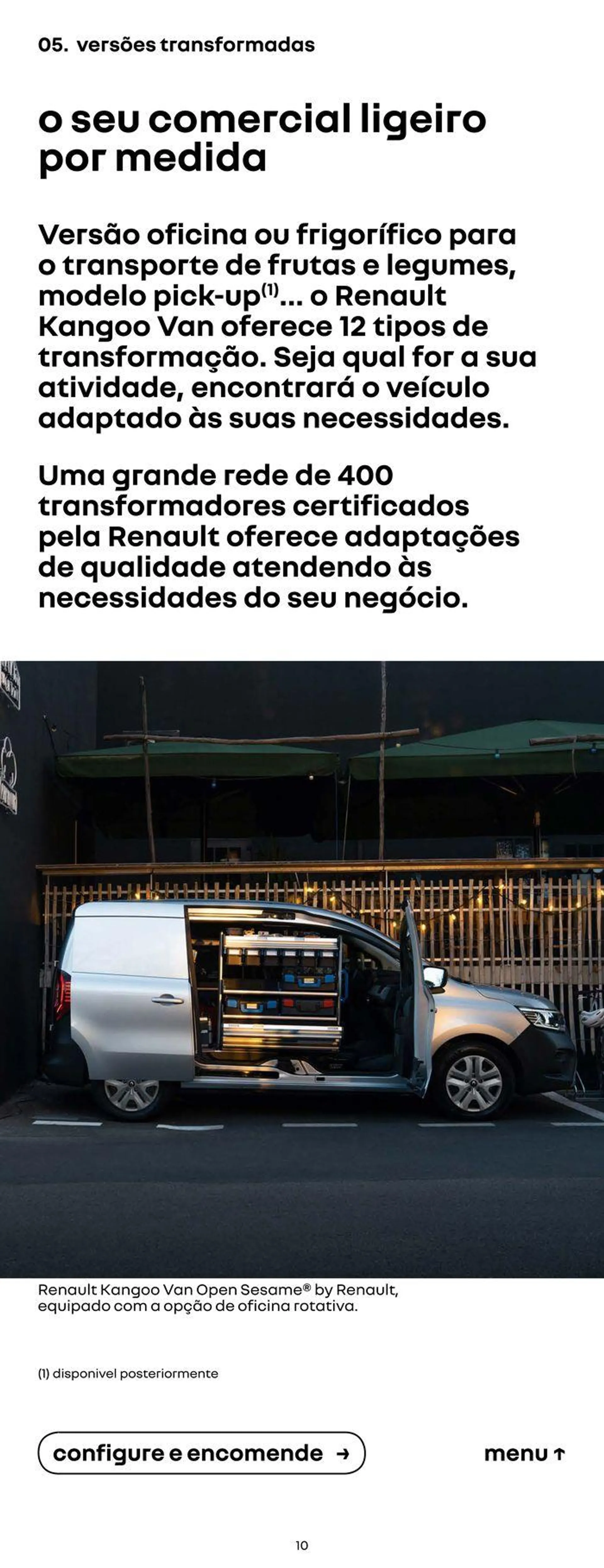 Folheto Novo Kangoo Van de 13 de fevereiro até 31 de outubro 2024 - Pagina 10