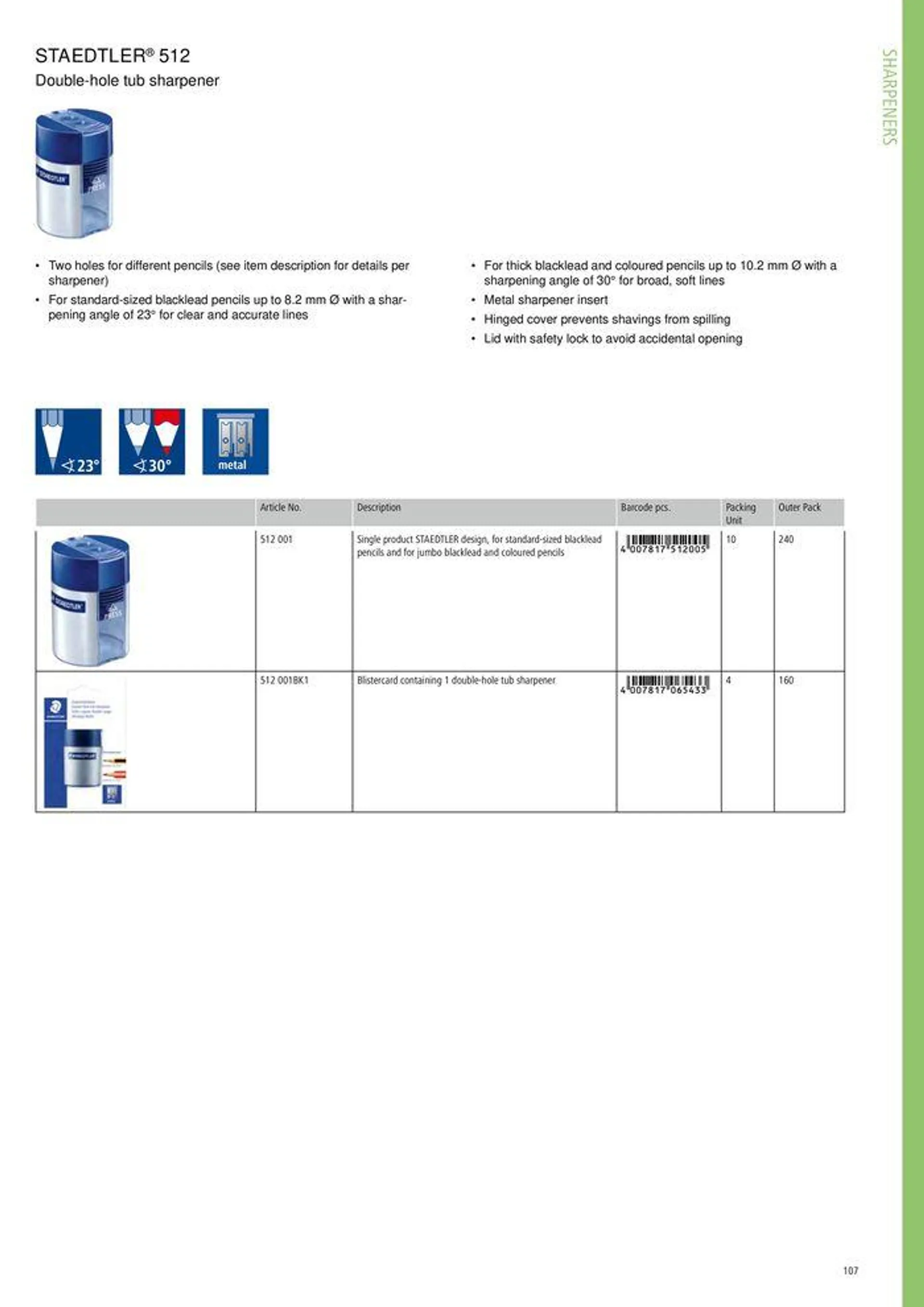 Folheto General Catalogue de 7 de agosto até 31 de dezembro 2024 - Pagina 107