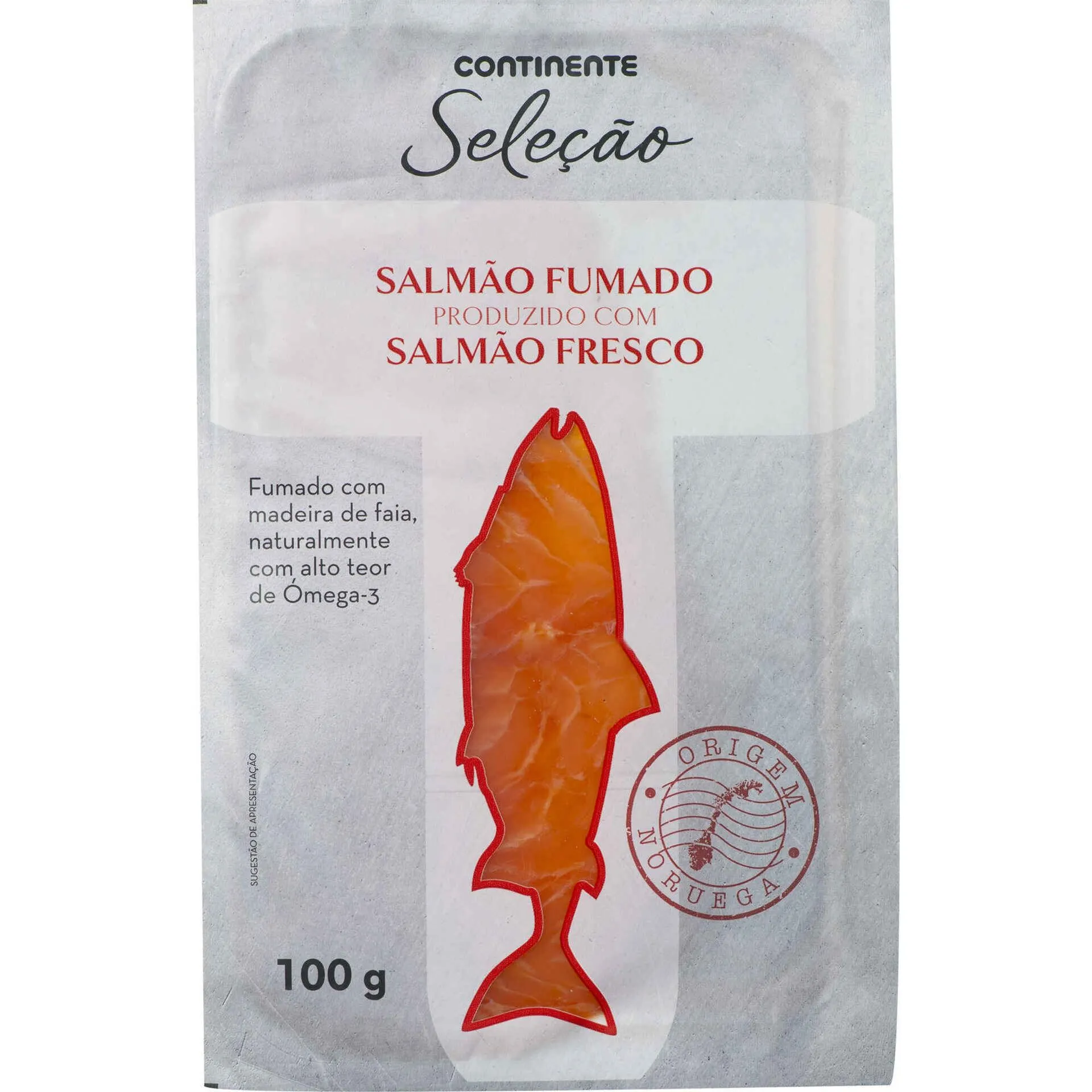 Salmão Fumado da Noruega