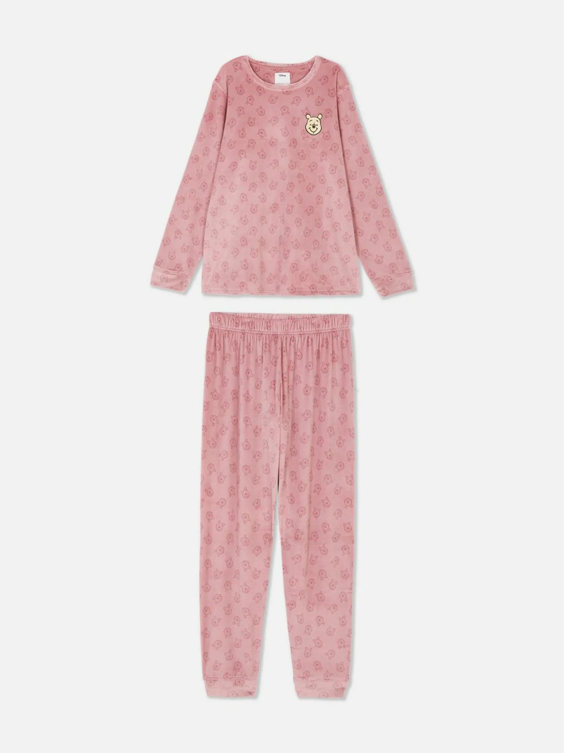 Disney's Winnie The Pooh Minky Pyjama Set