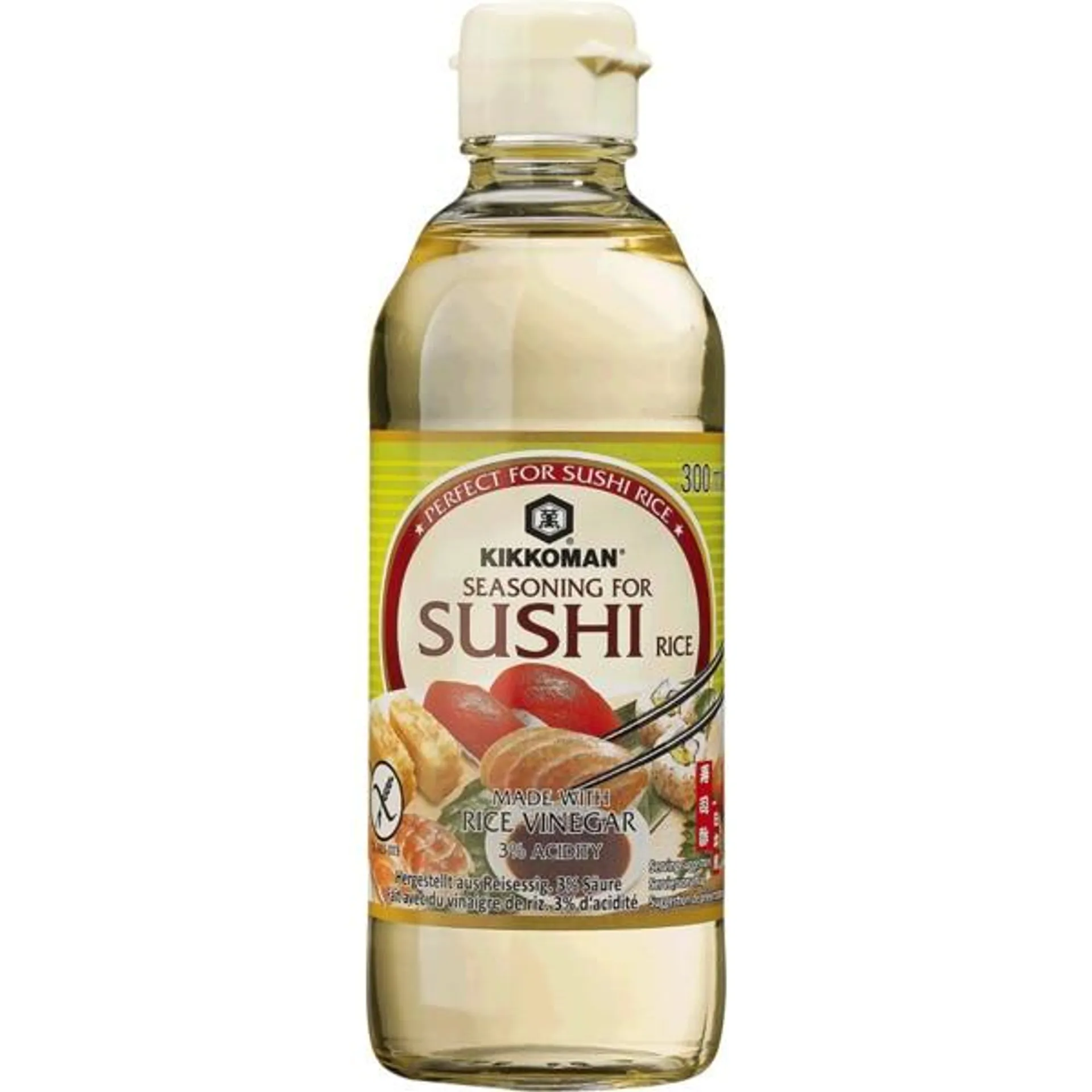 Vinagre para Sushi frasco 300 ml Kikkoman