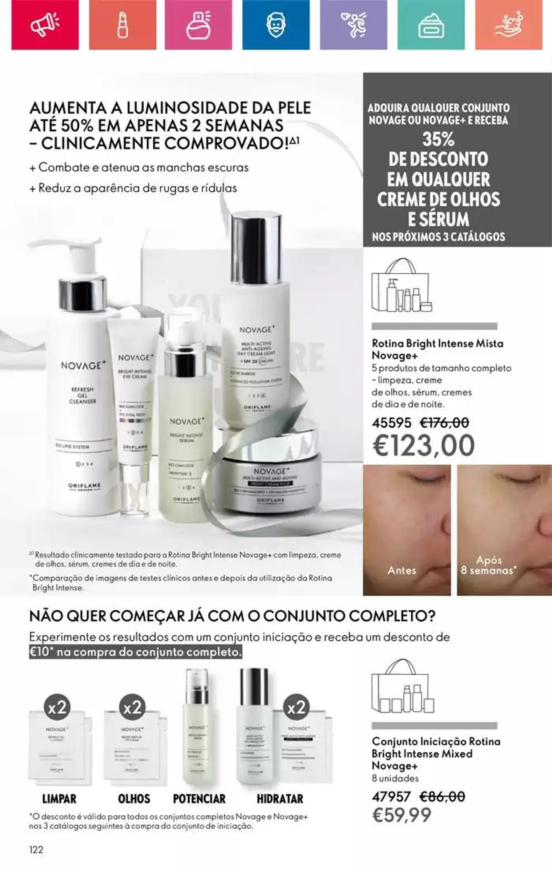 Folheto Folheto Oriflame de 2 de dezembro até 28 de dezembro 2024 - Pagina 122