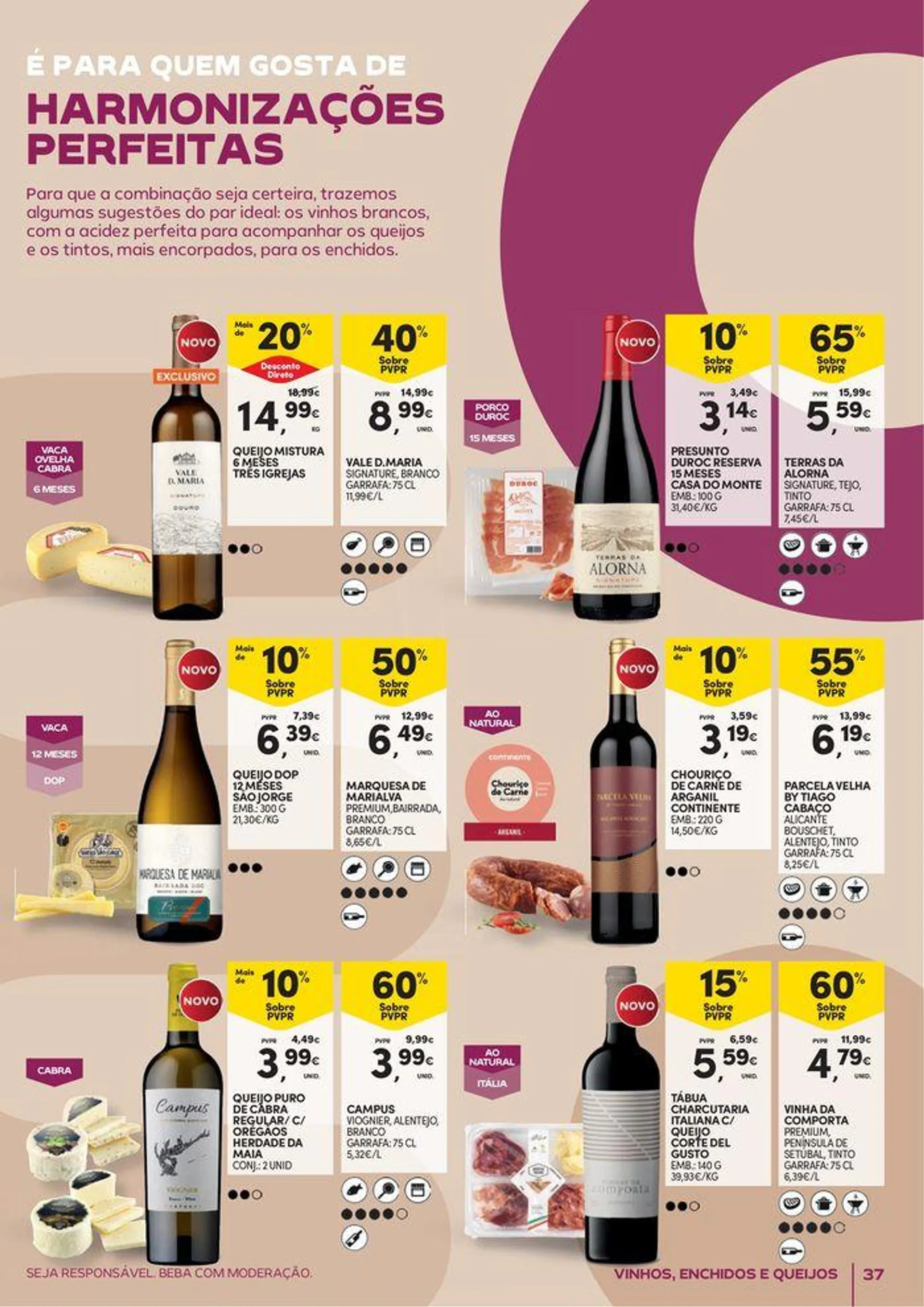 Folheto Vinhos, Enchidos e Queijos de 24 de setembro até 13 de outubro 2024 - Pagina 37