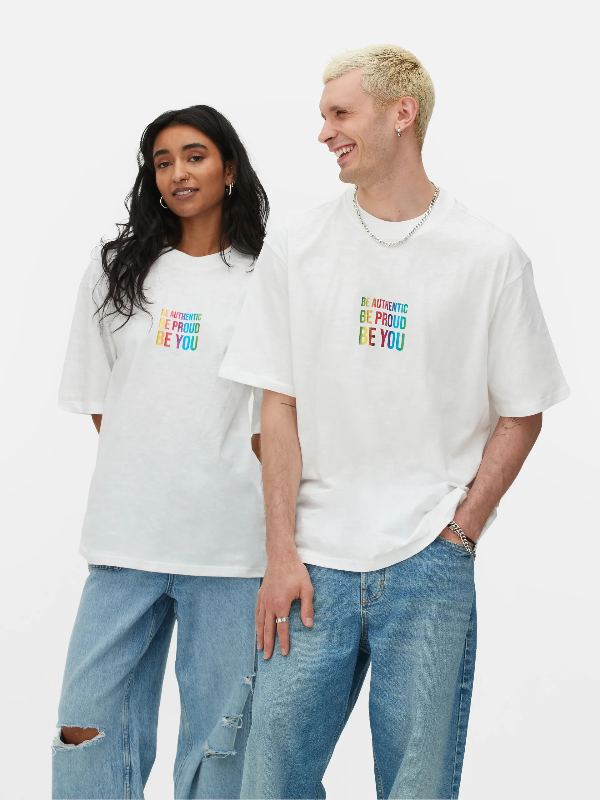 Kurzärmeliges „Pride“ T-Shirt