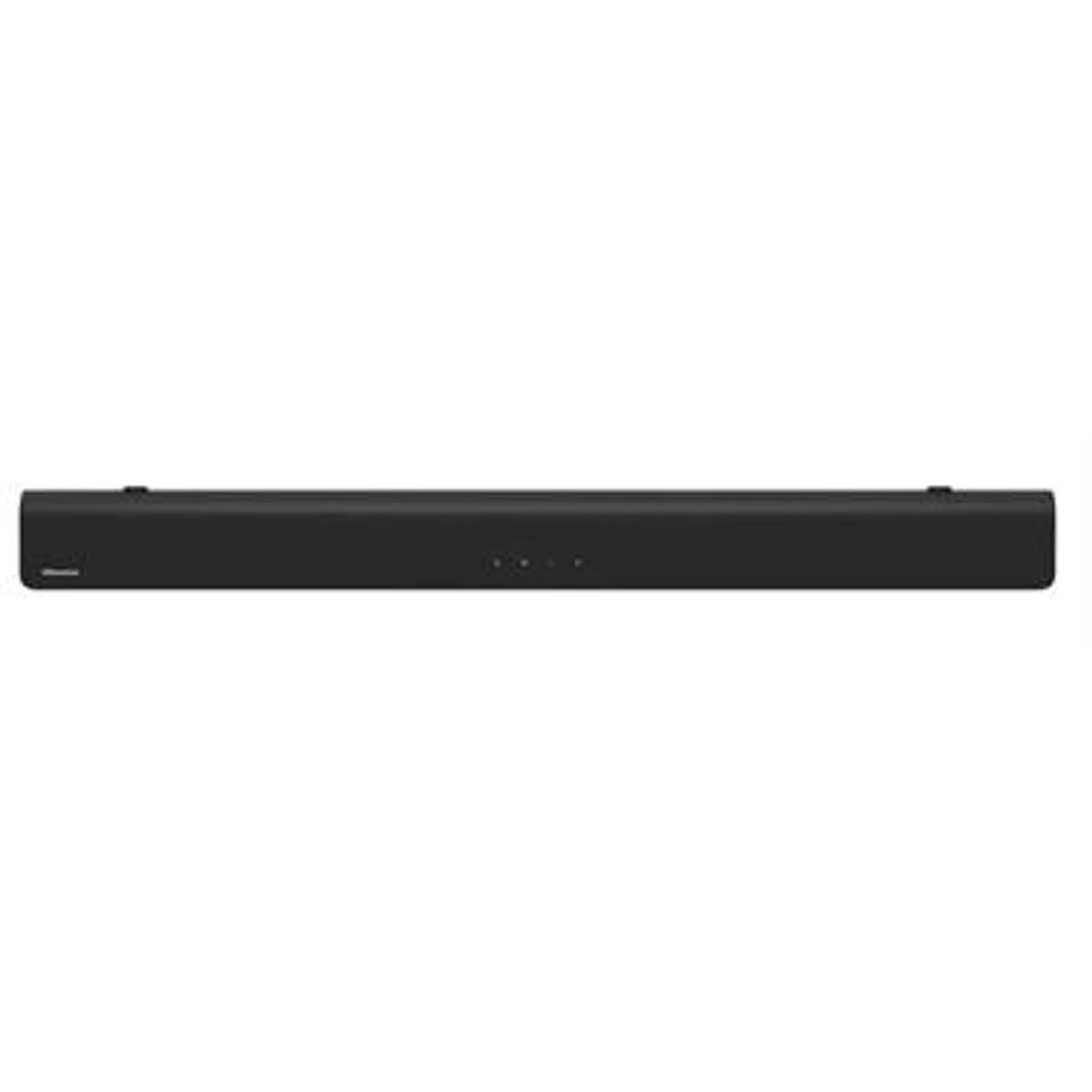 SOUND BAR HISENSE HS205G ( 2.0 - MP3, AAC, HEAAC, WMA, FLAC, ALAC, WAV e DSD - 120 W )