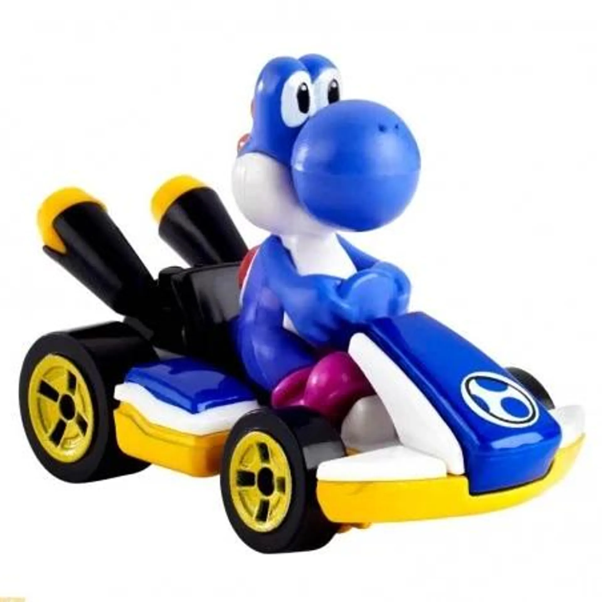 Hot Wheels Mario Kart Yoshi Azul