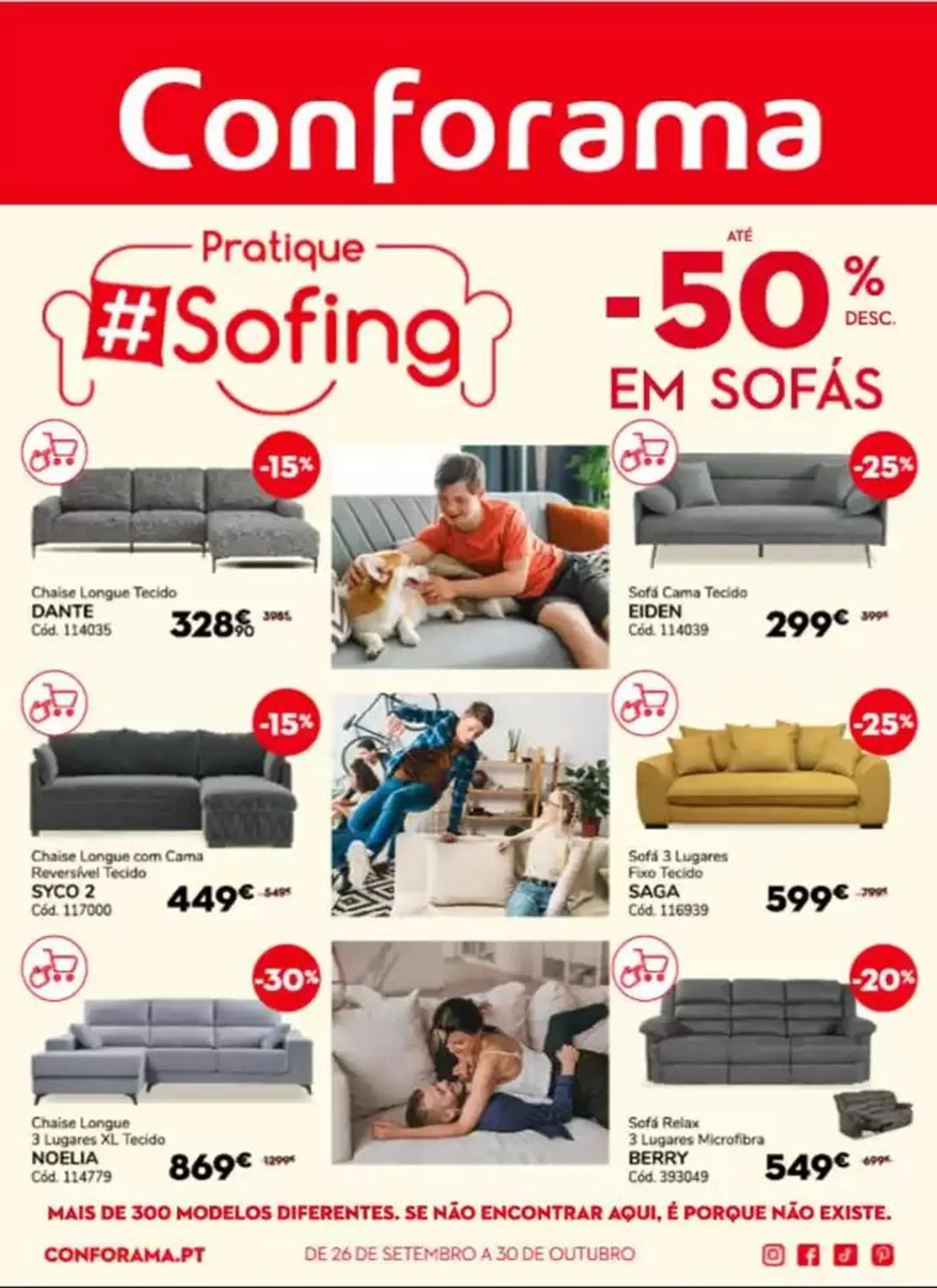 Folheto Promoção Até -50%  de 26 de setembro até 30 de outubro 2024 - Pagina 1