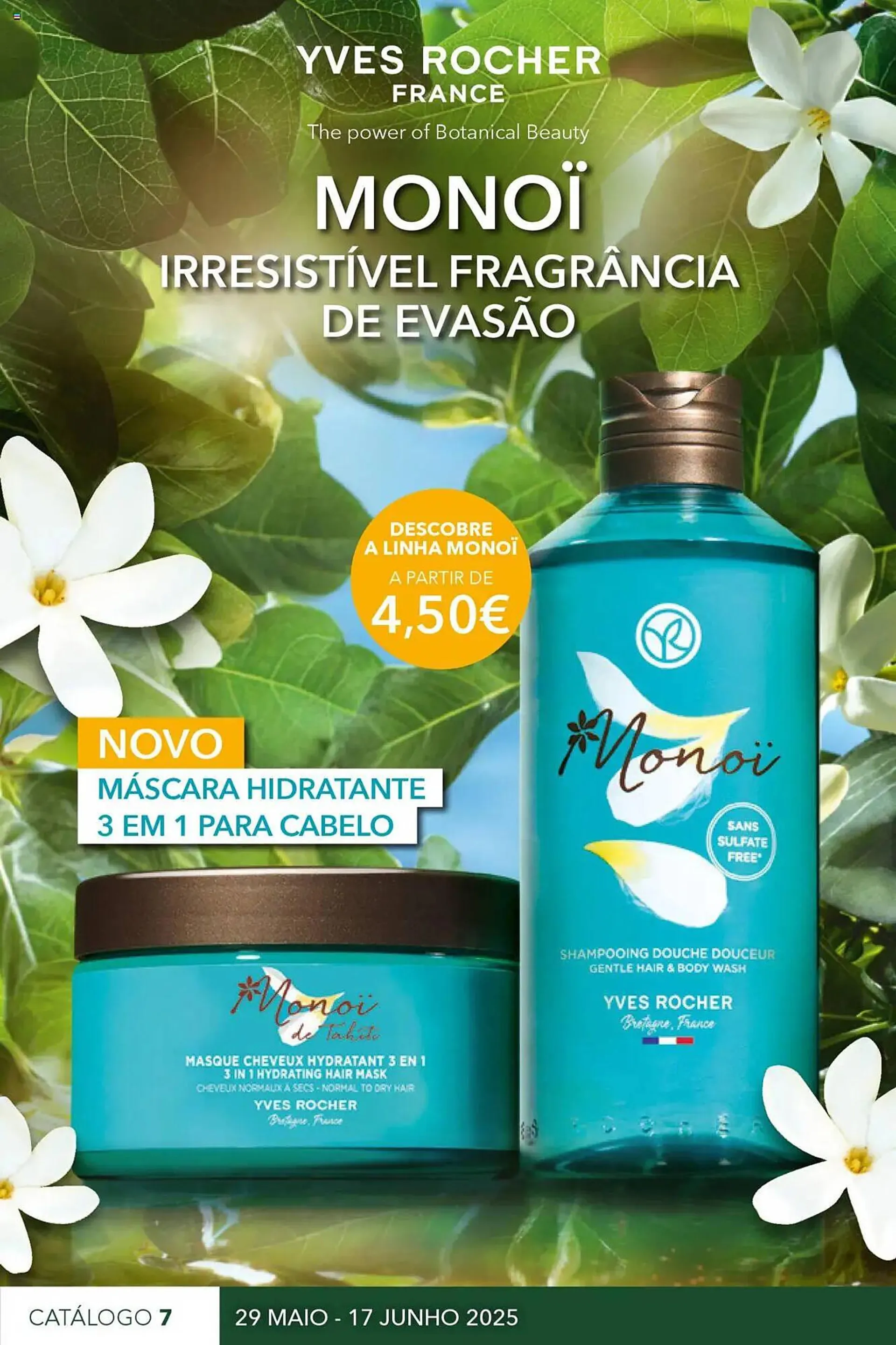 Folheto Folheto Yves Rocher de 29 de maio até 17 de junho 2025 - Pagina 1