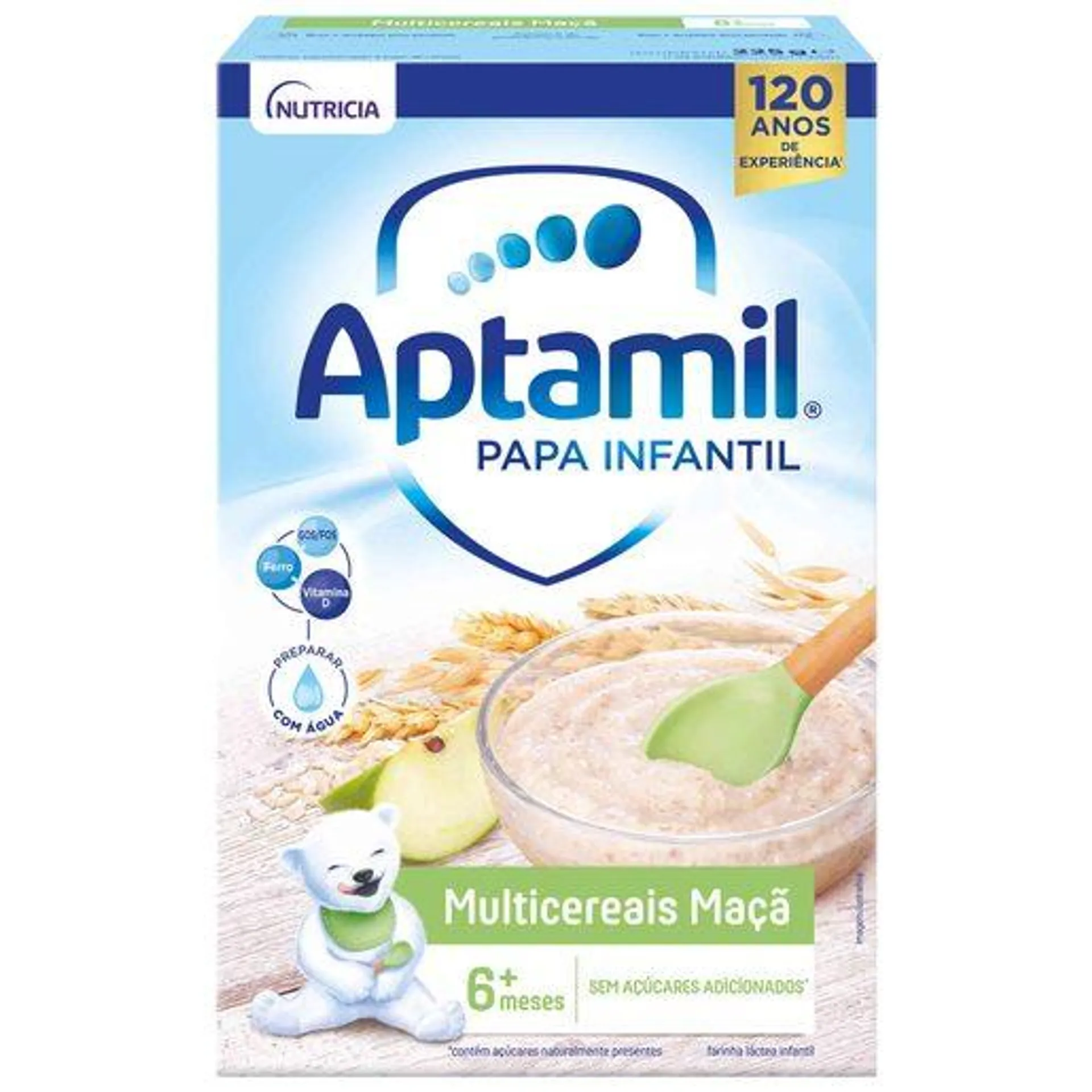 APTAMIL Papa Multicereais Maçã 225 g