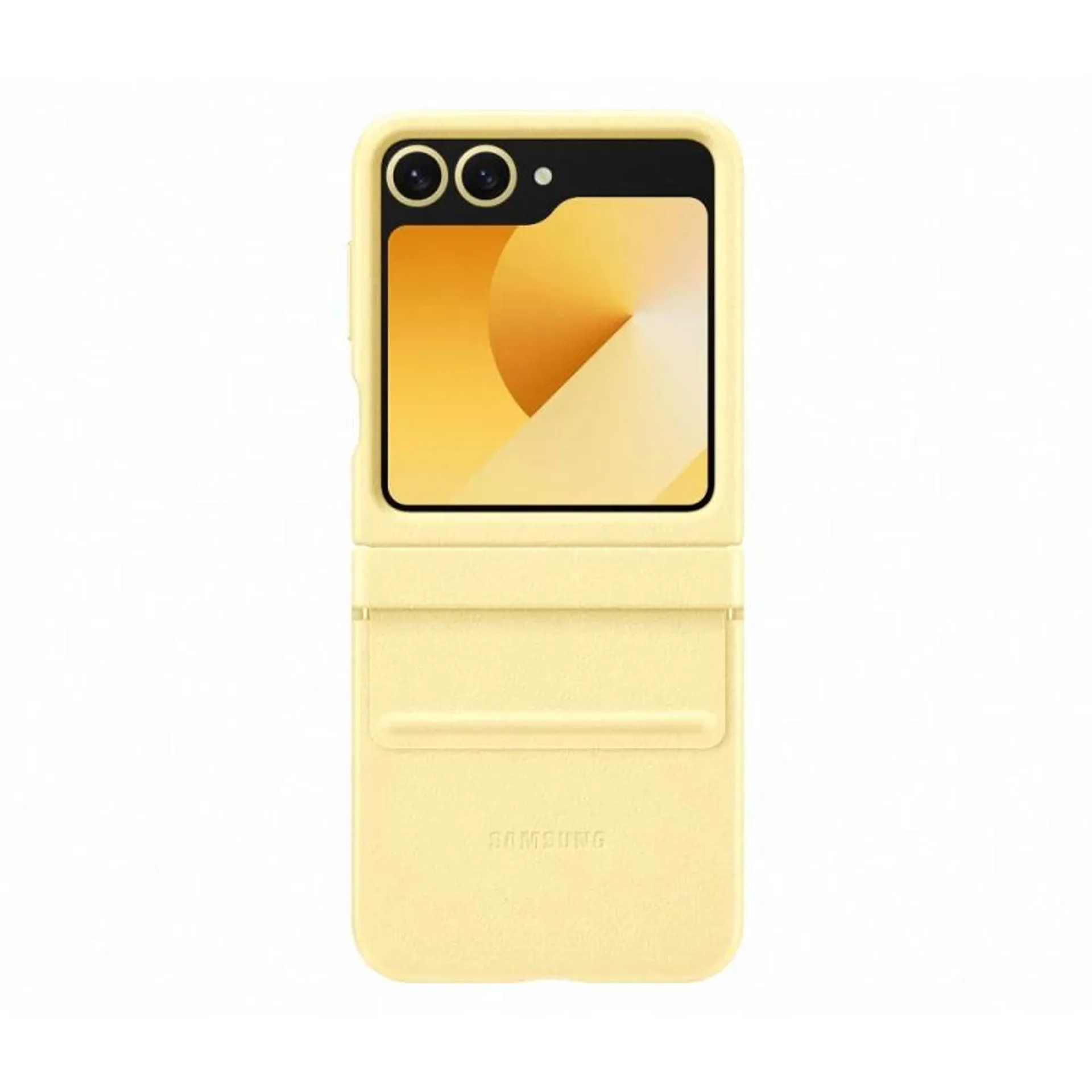 Capa Samsung Vegana Galaxy Z Flip 6 Amarelo