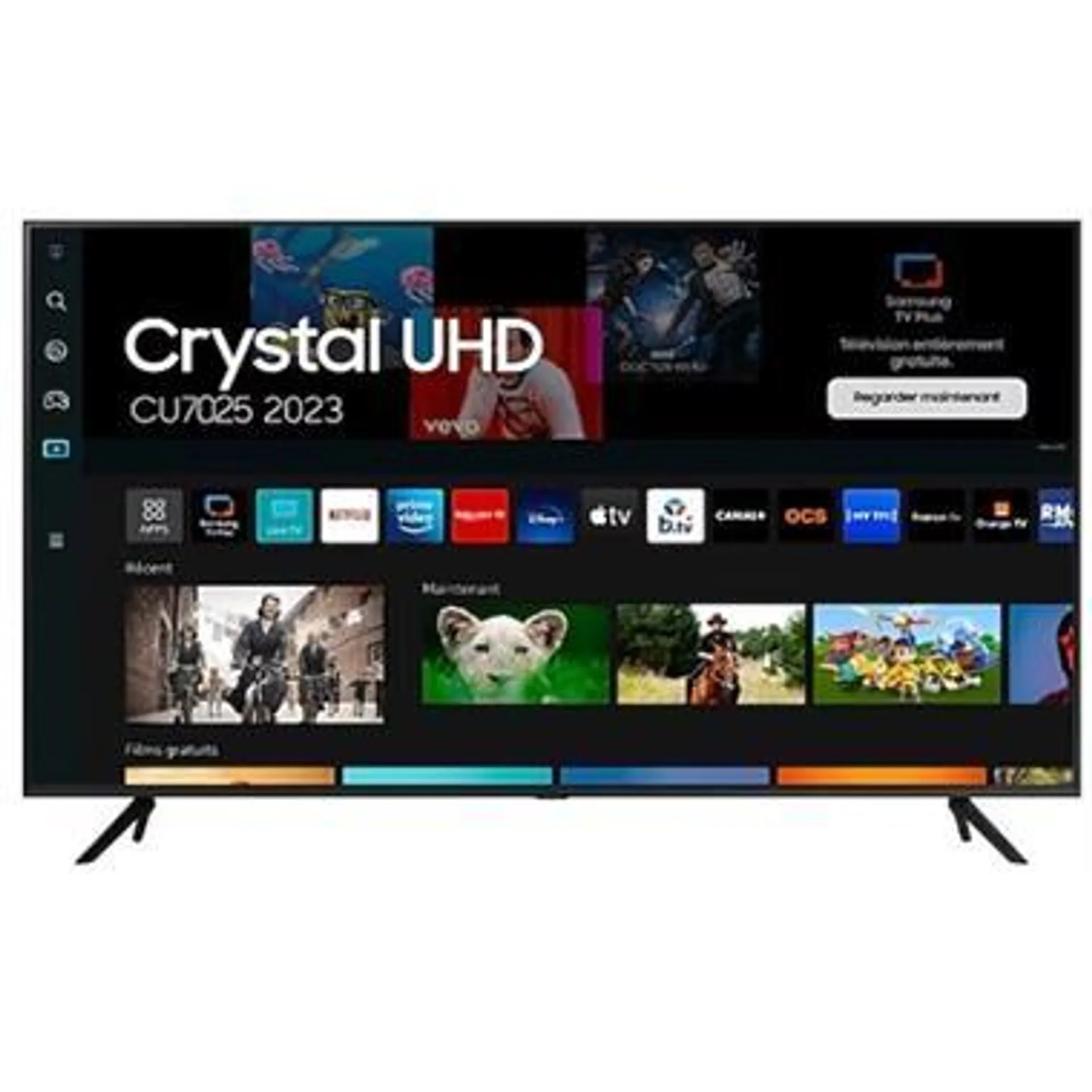 TV SAMSUNG TU55CU7025KXXC ( 55'' - 140 cm - LED UHD 4K - Smart TV Tizen )