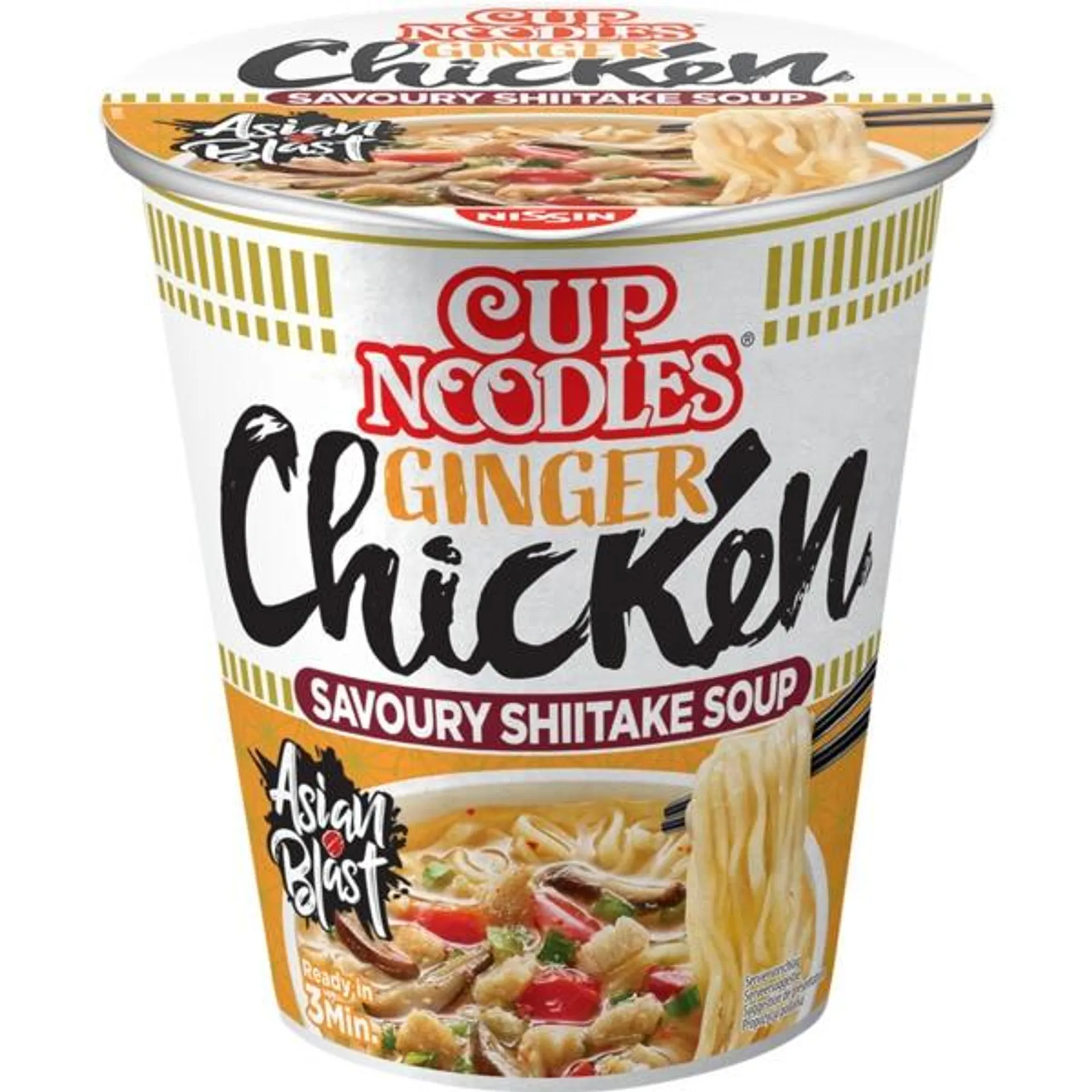 Cup Noodles de Galinha e Gengibre