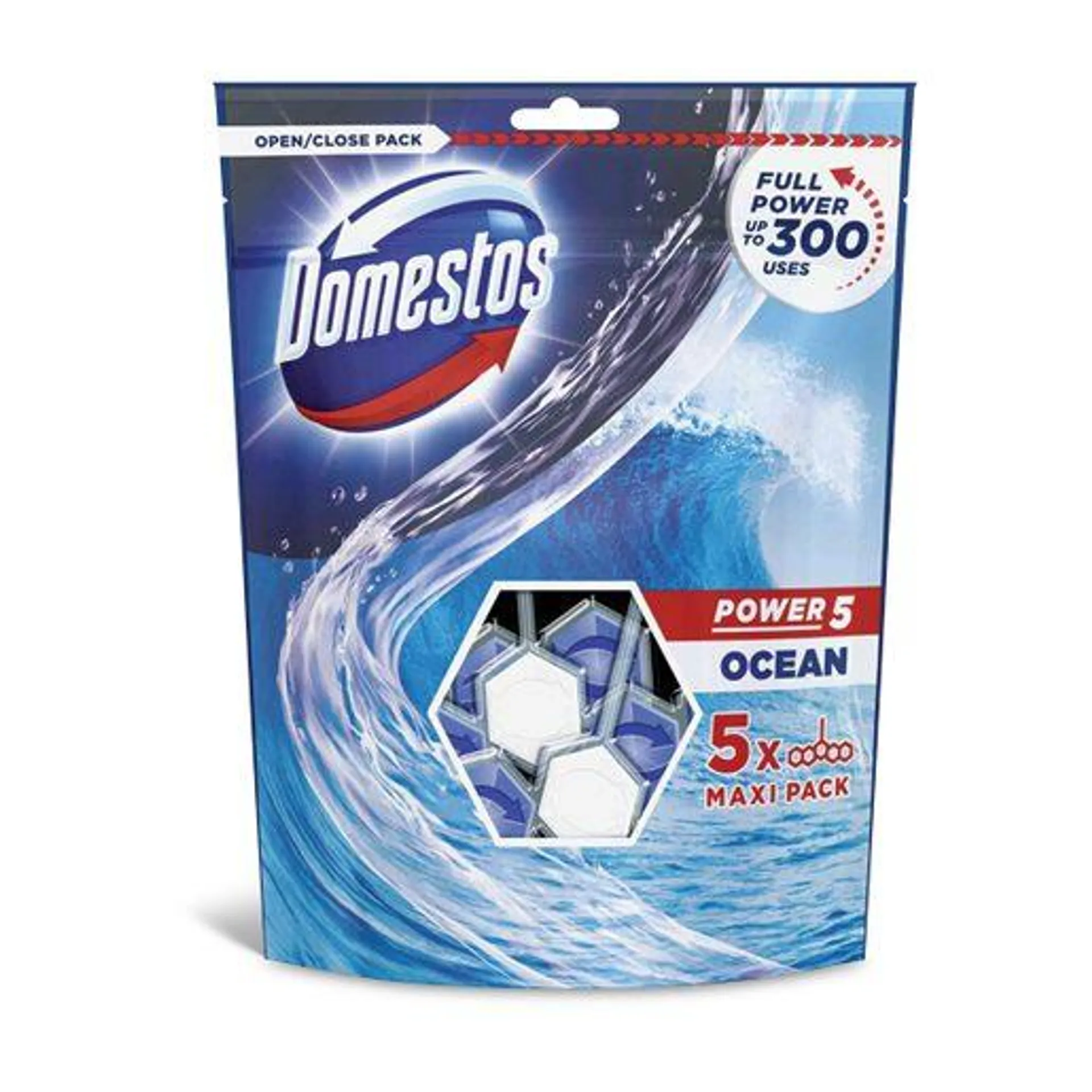 DOMESTOS Blocos Sanitários Power 5 Ocean 5 un