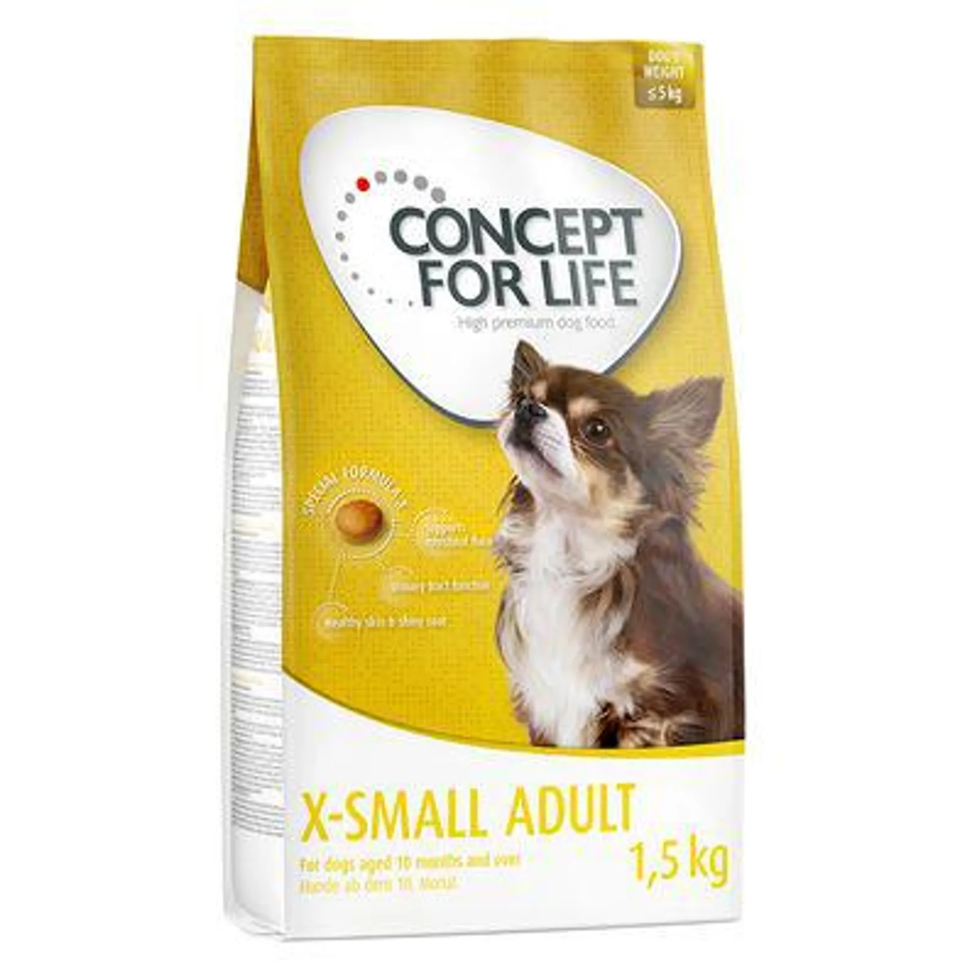 Concept for Life X-Small Adult a preço especial!