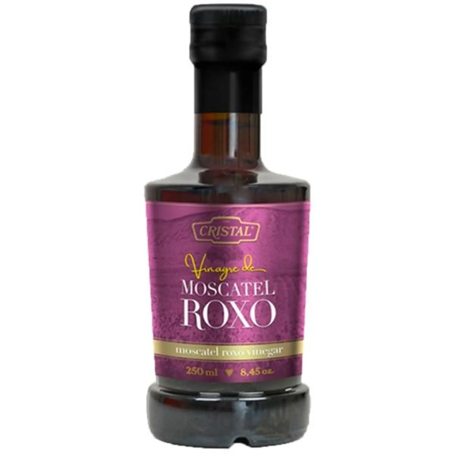 Vinagre de Vinho Moscatel Roxo 250 ml Cristal