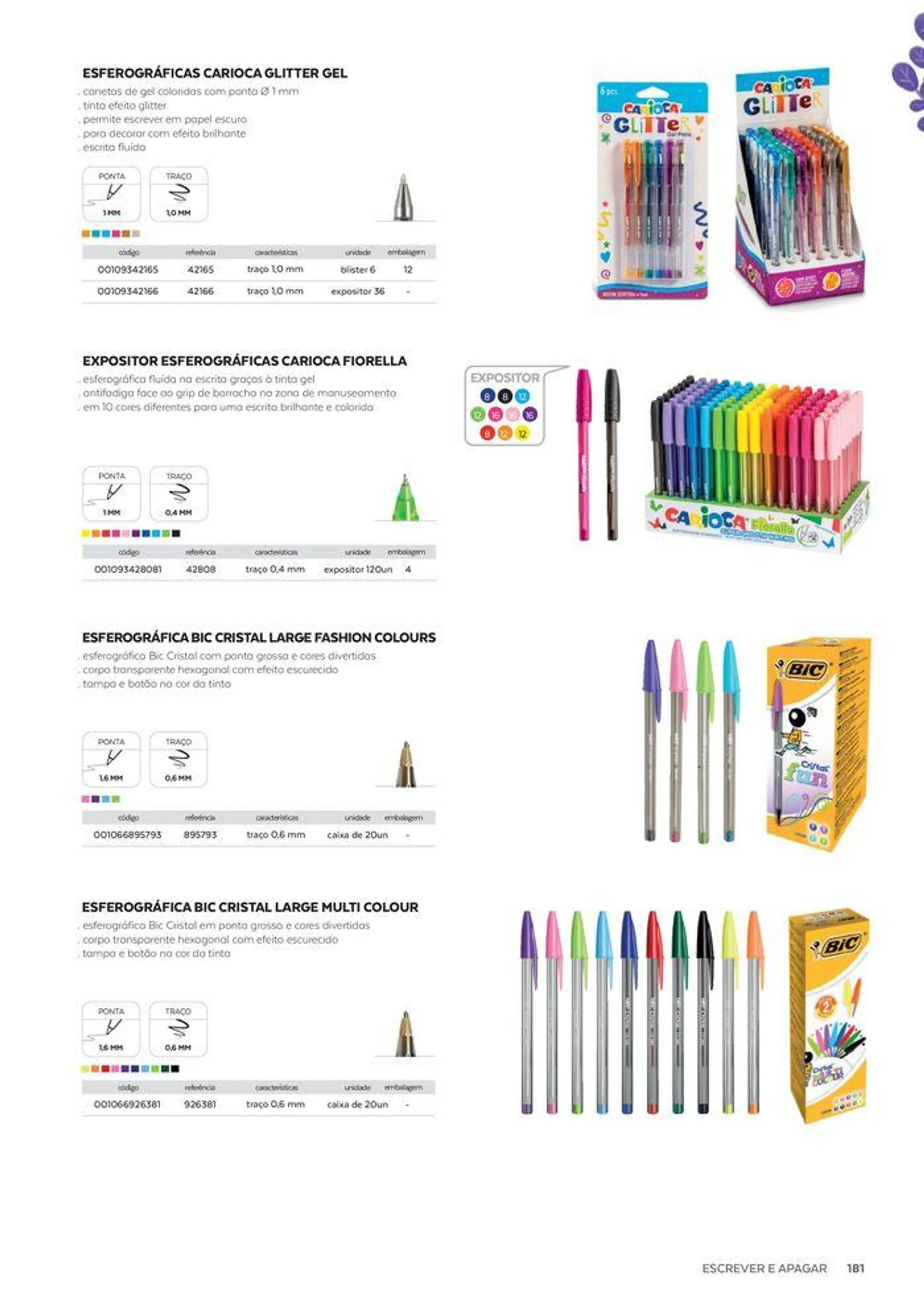 Folheto Catálogo Escolar de 8 de abril até 31 de dezembro 2024 - Pagina 183