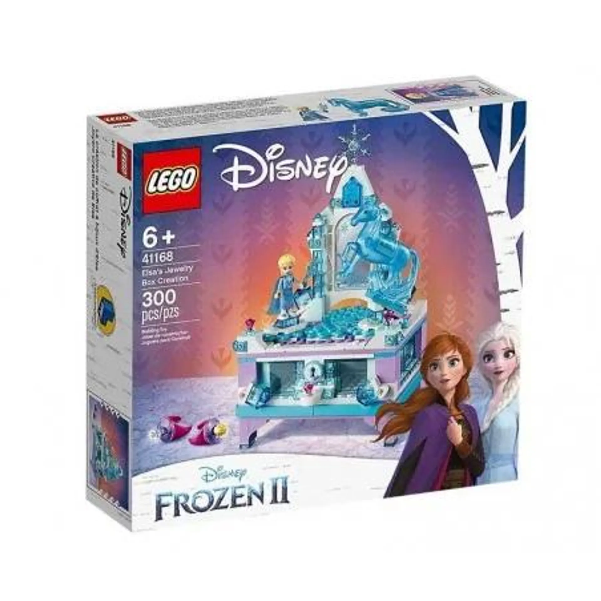Caixa de joias criativa da Lego Disney Elsa
