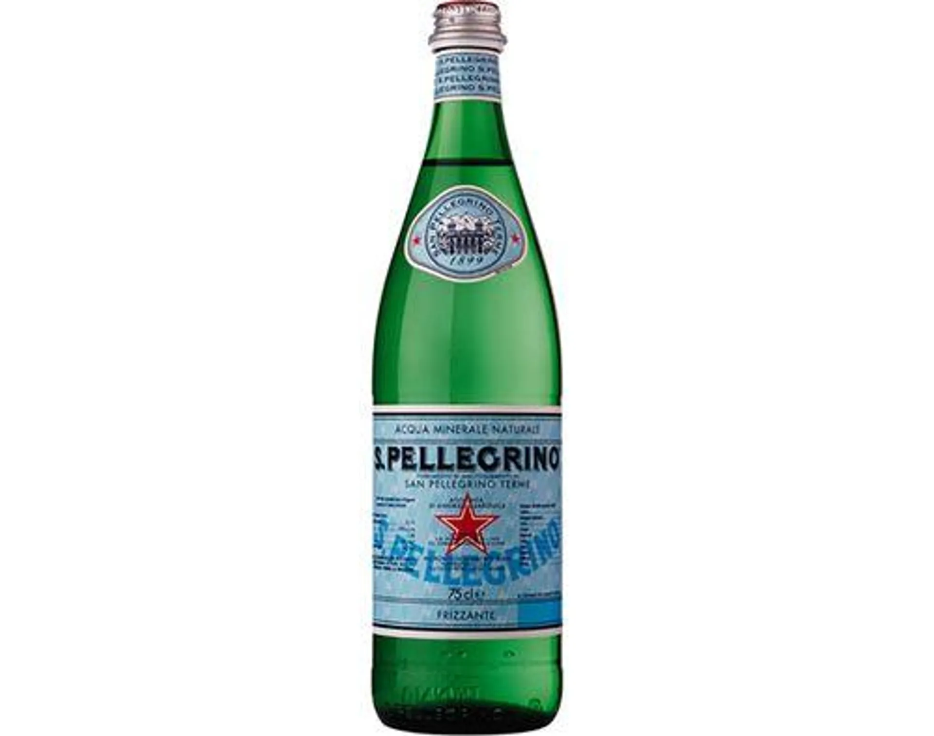 água san pellegrino gaseificada 0.75l