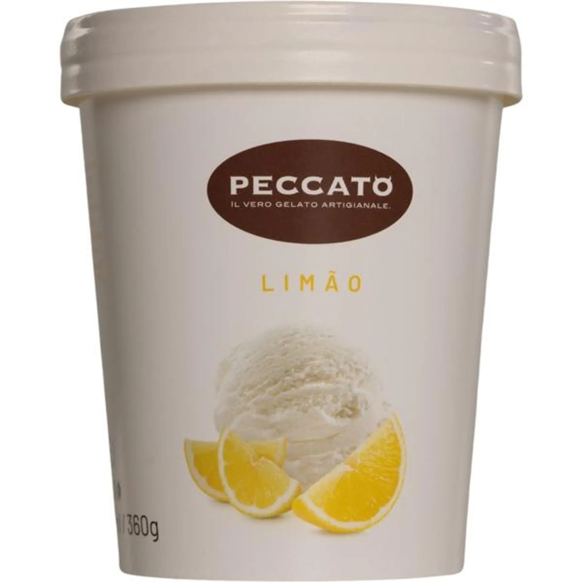 Gelado de Limão embalagem 500 ml Peccato