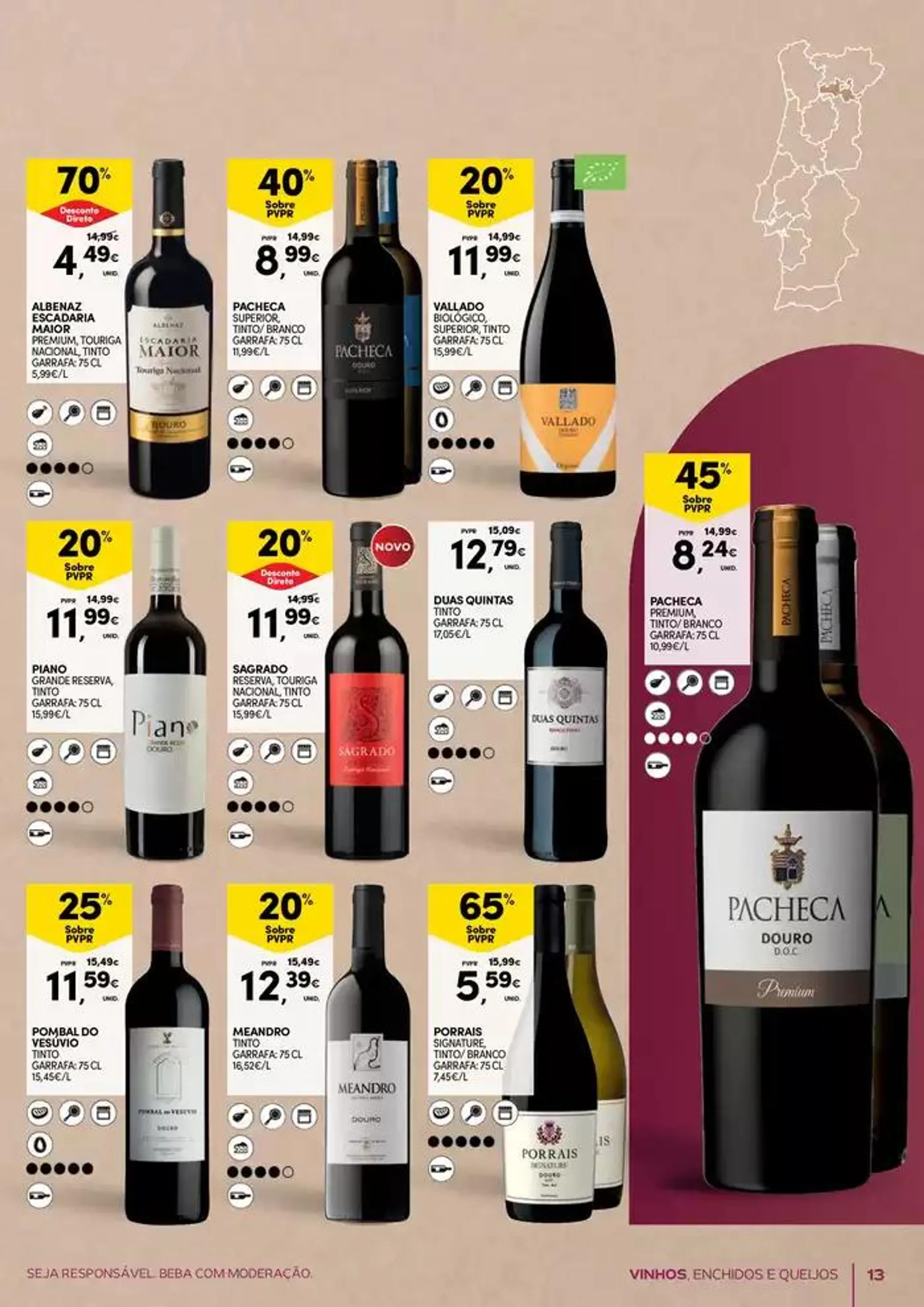 Folheto Açores: Vinhos, Enchidos e Queijos de 25 de setembro até 14 de outubro 2024 - Pagina 13