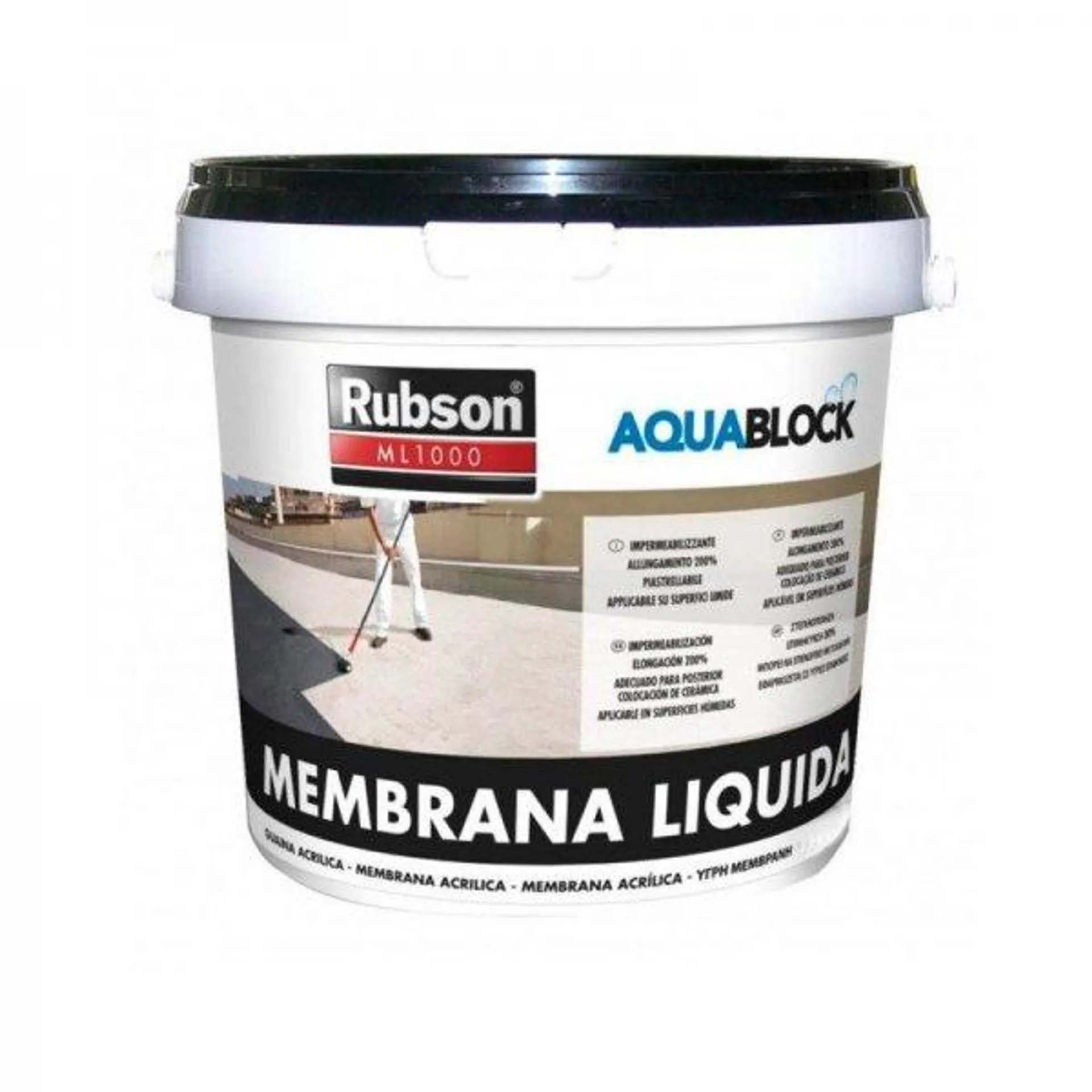 Membrana liquida 5 Kg Rubson ml1000 2.096.410