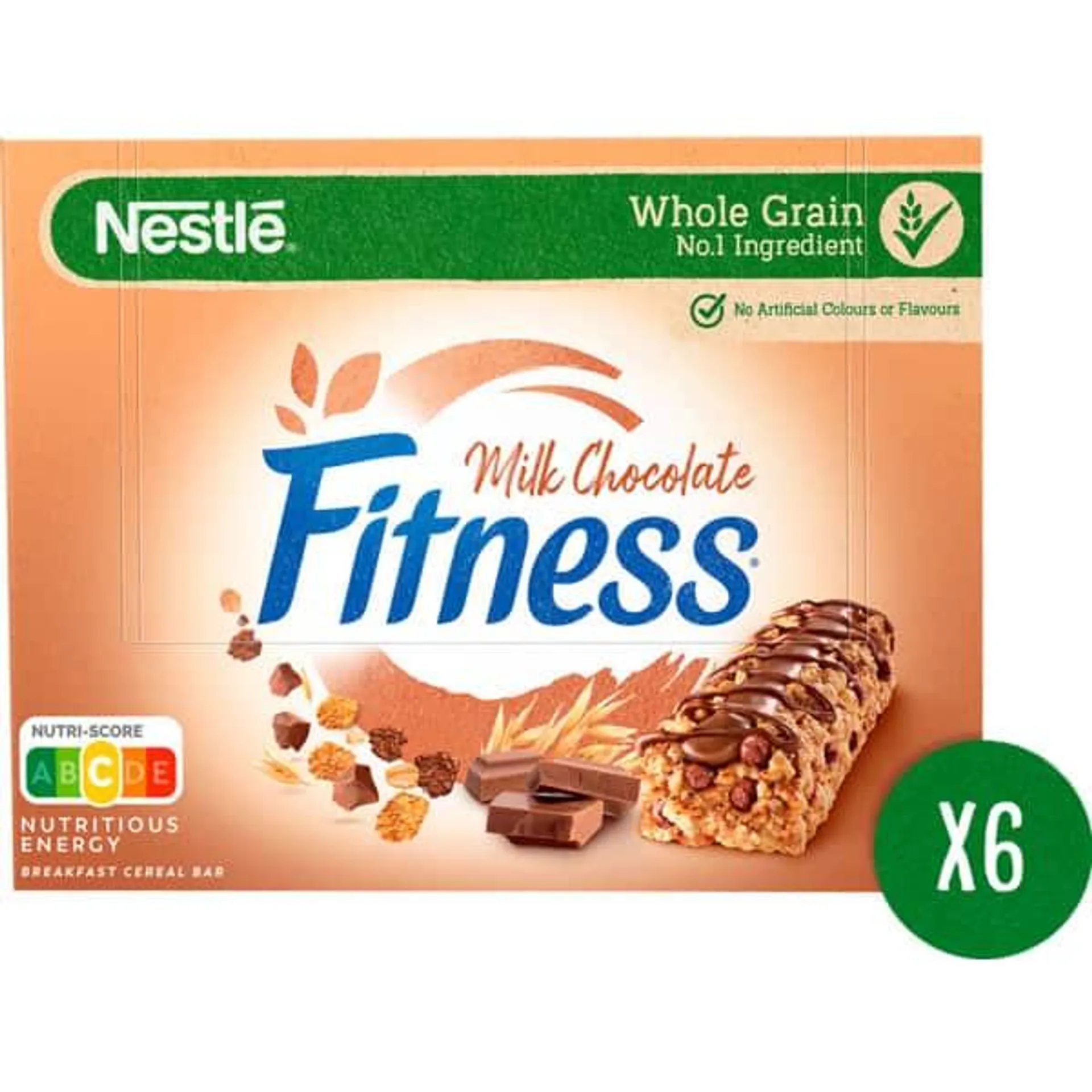 Barras Fitness Delice Milk Chocolate