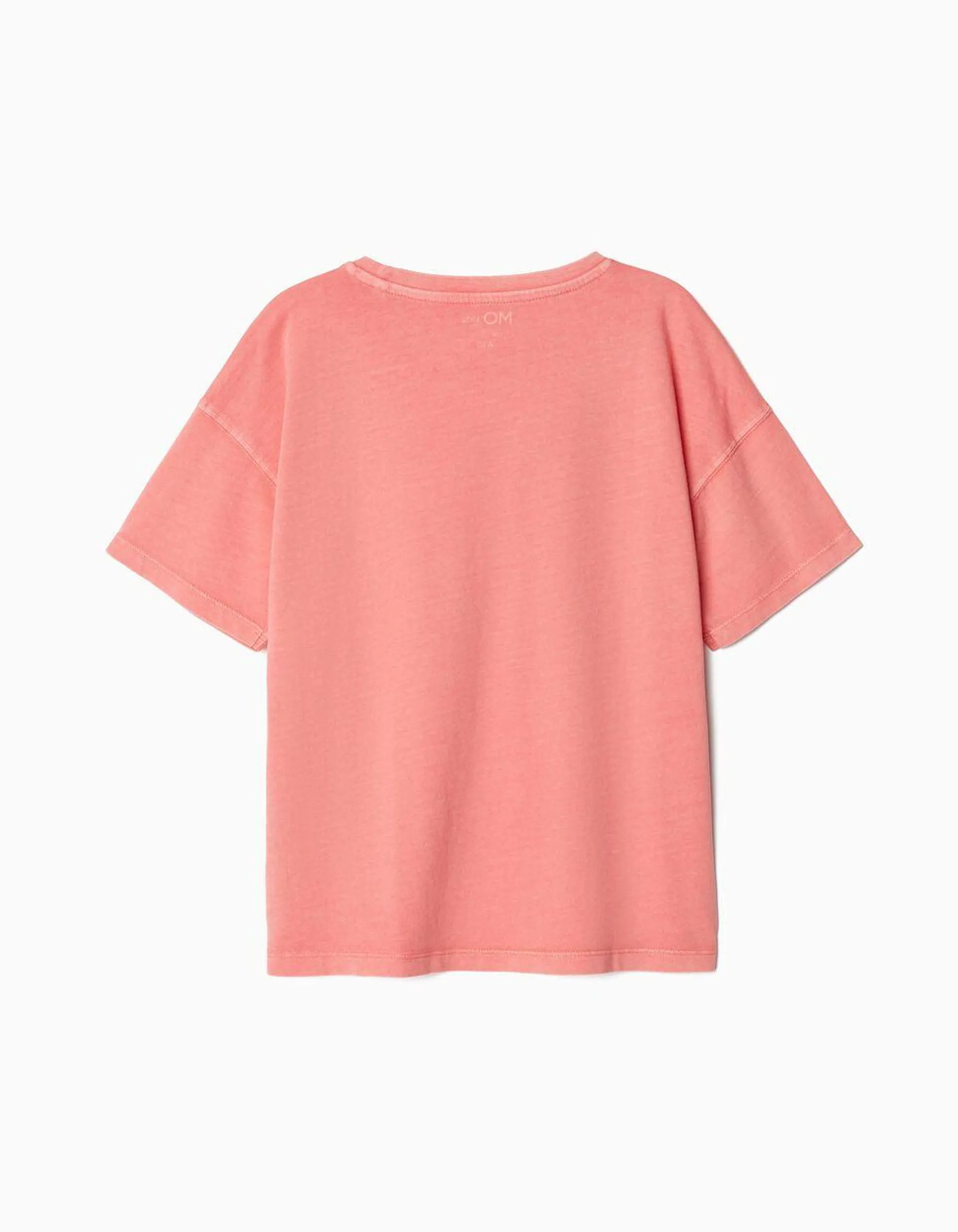 T-shirt Estampado, Menina, Rosa