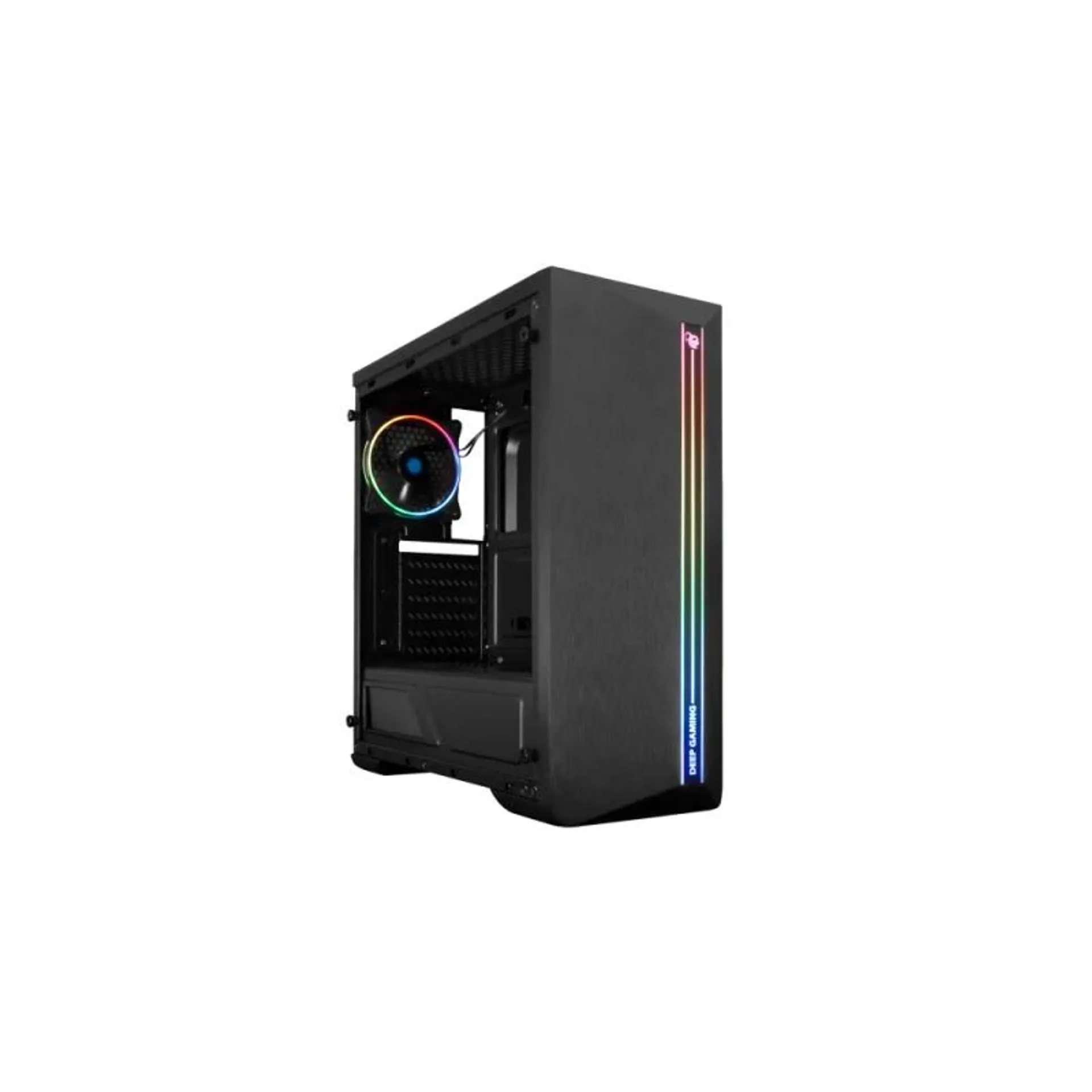 Caixa ATX CoolBox Deep Gaming DGC-A200 USB 3.0 Preta