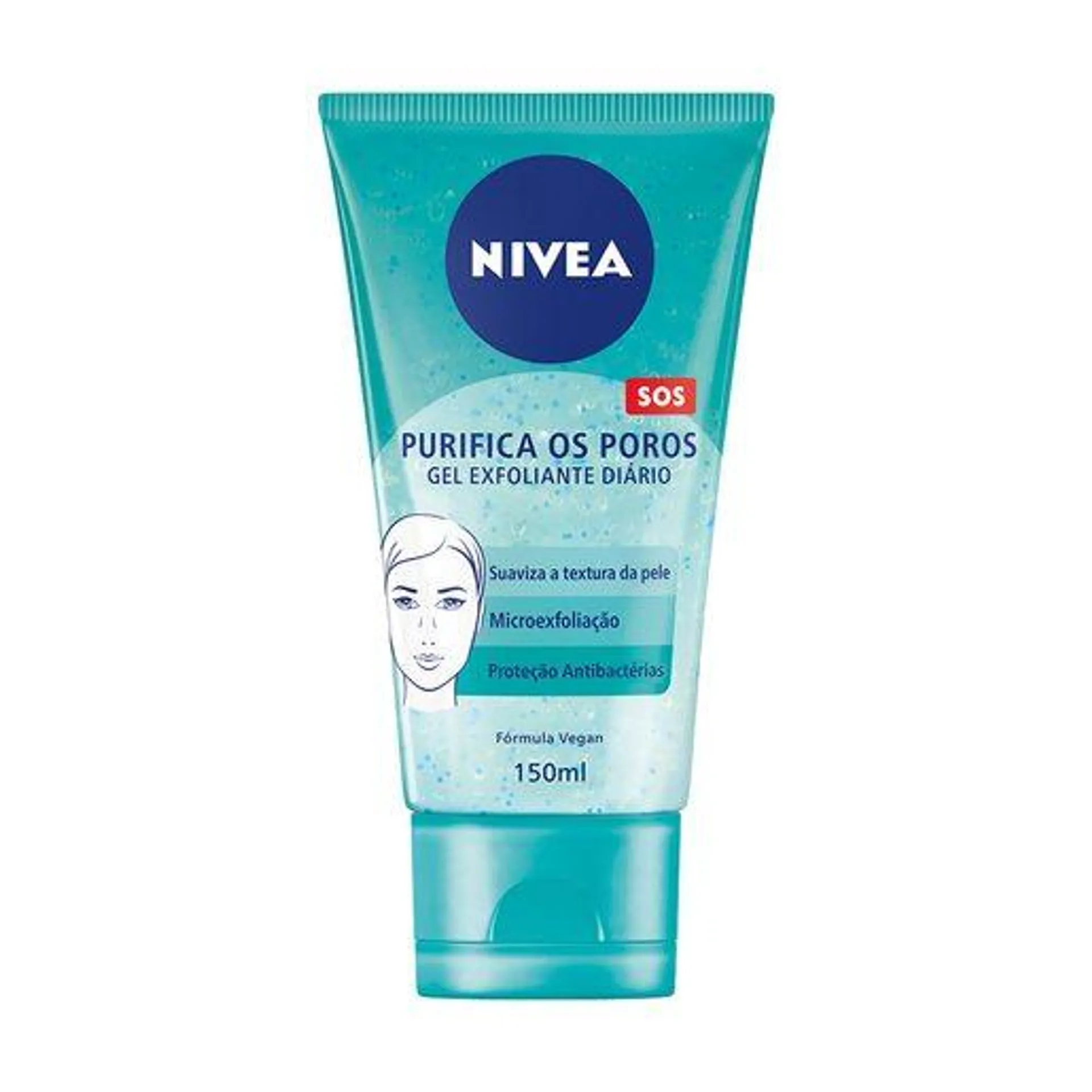 NIVEA Gel Exfoliante Diário Clean Deeper 150 ml