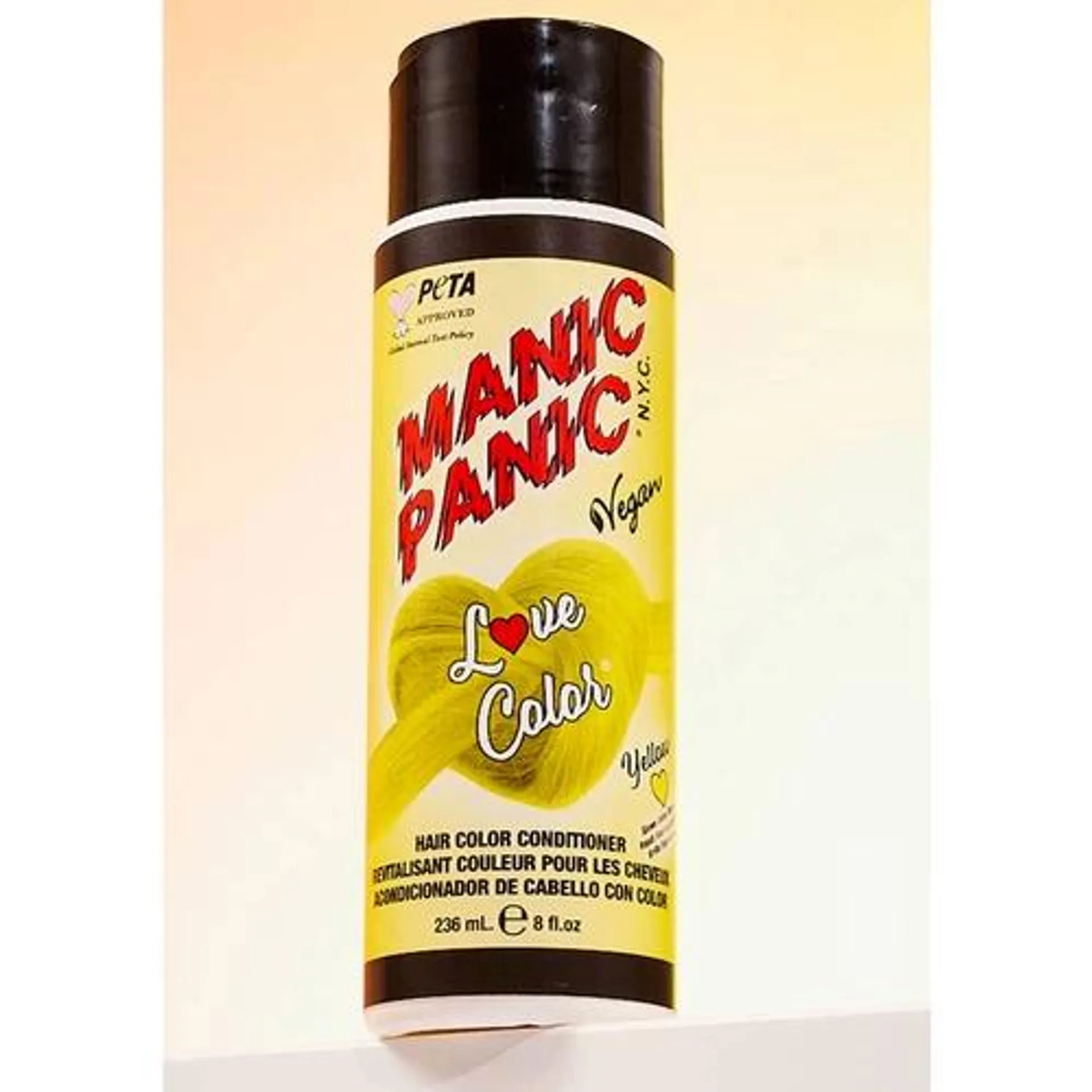 Manic Panic Condicionador Depositante De Cor Yellow Heart