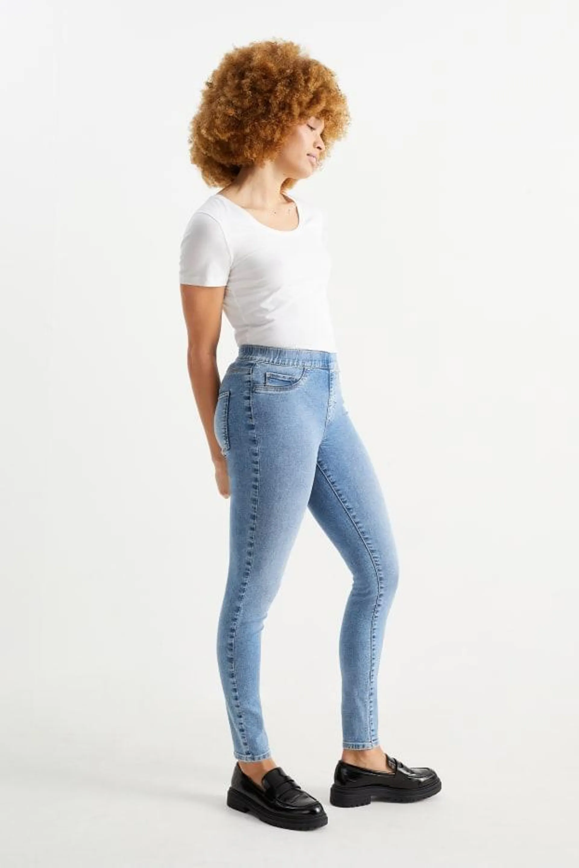 Multipack of 2 - jegging jeans - mid-rise waist