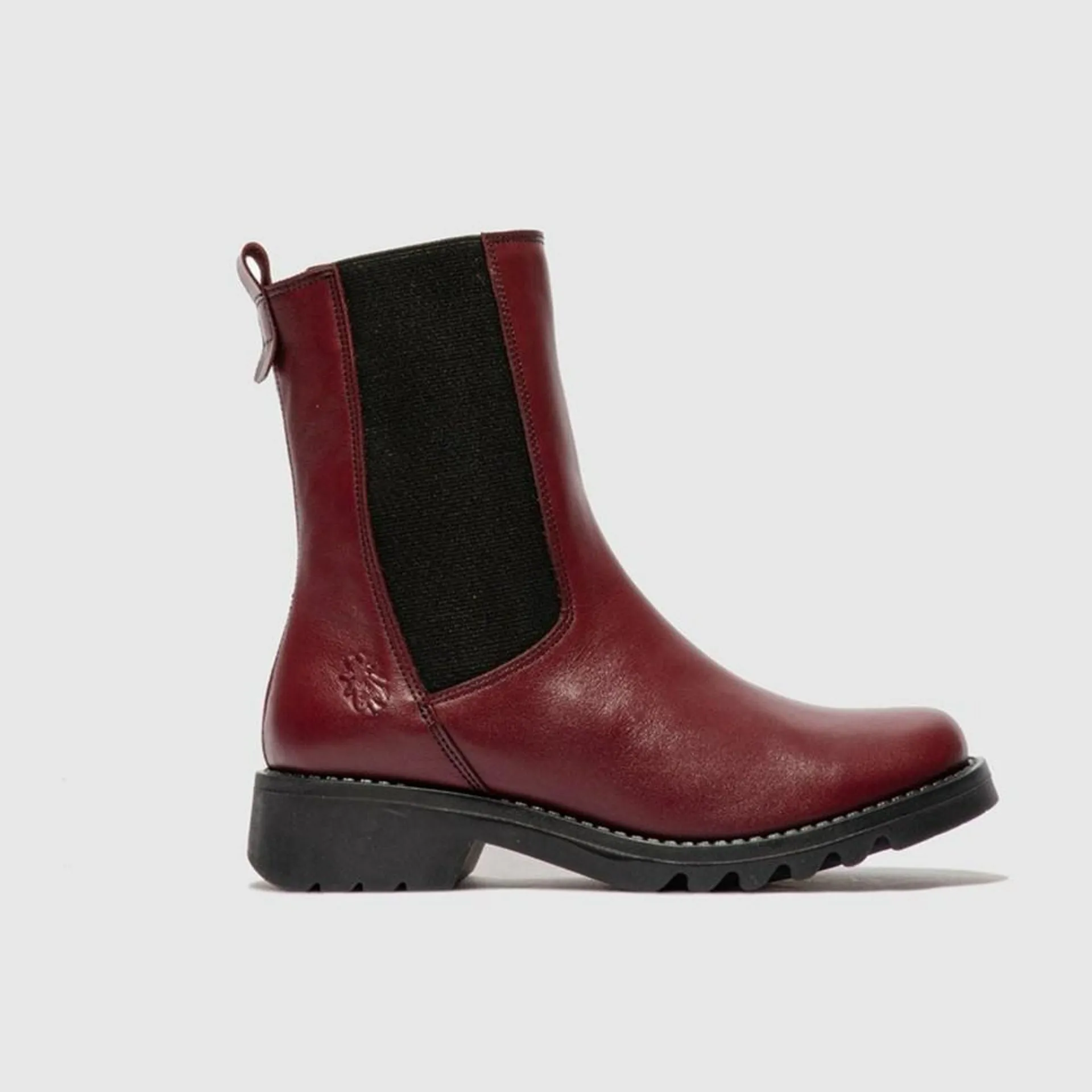 Botas Meia Fly London Rein795fly Feminino Bordeaux Pretas | IWXCDKN-65