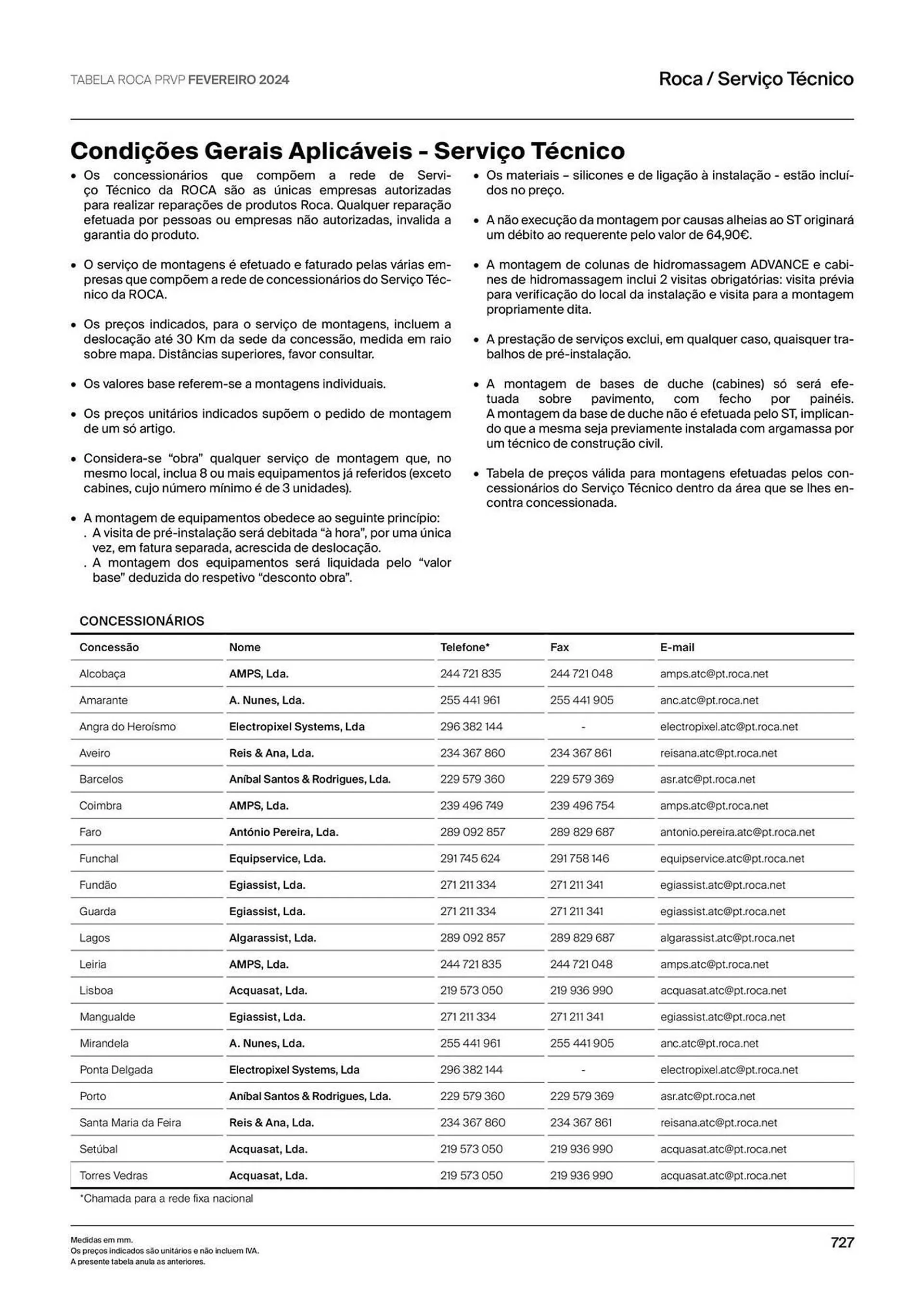 Folheto Folheto Roca de 9 de janeiro até 31 de maio 2024 - Pagina 729