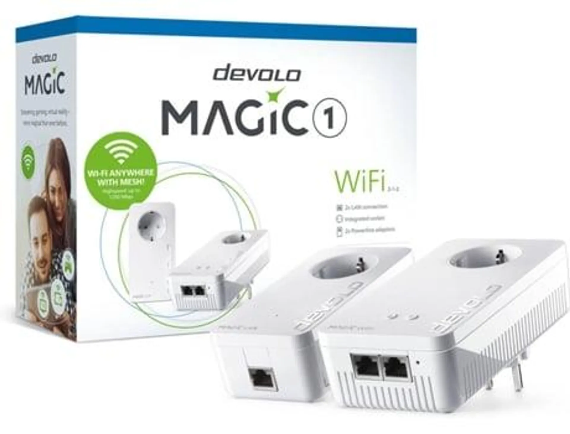 Powerline Starter Kit DEVOLO Magic 1 Wi-Fi Mesh (AC1200 - 1200 Mbps)