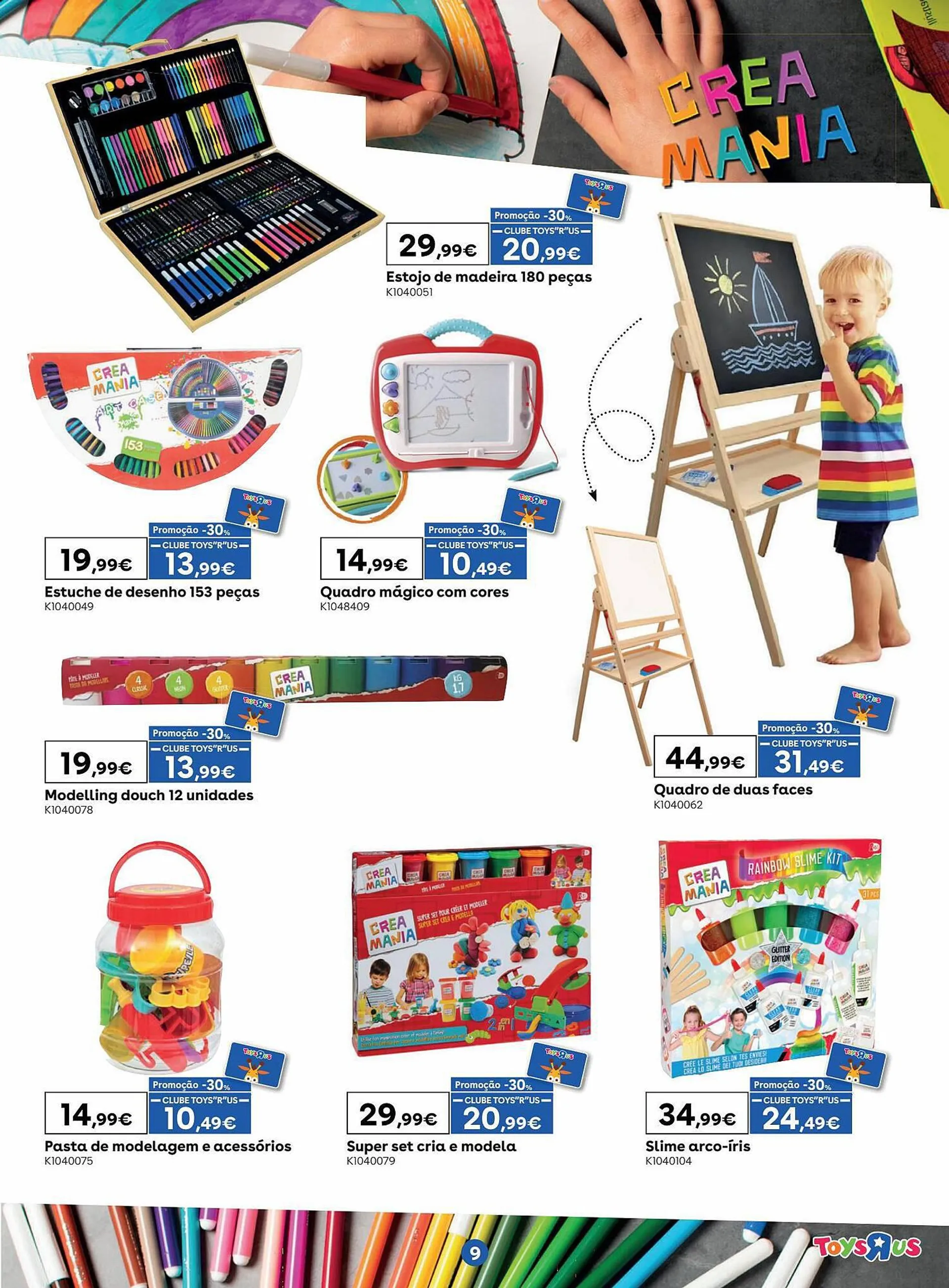 Folheto Folheto Toys R Us de 4 de setembro até 24 de setembro 2023 - Pagina 9