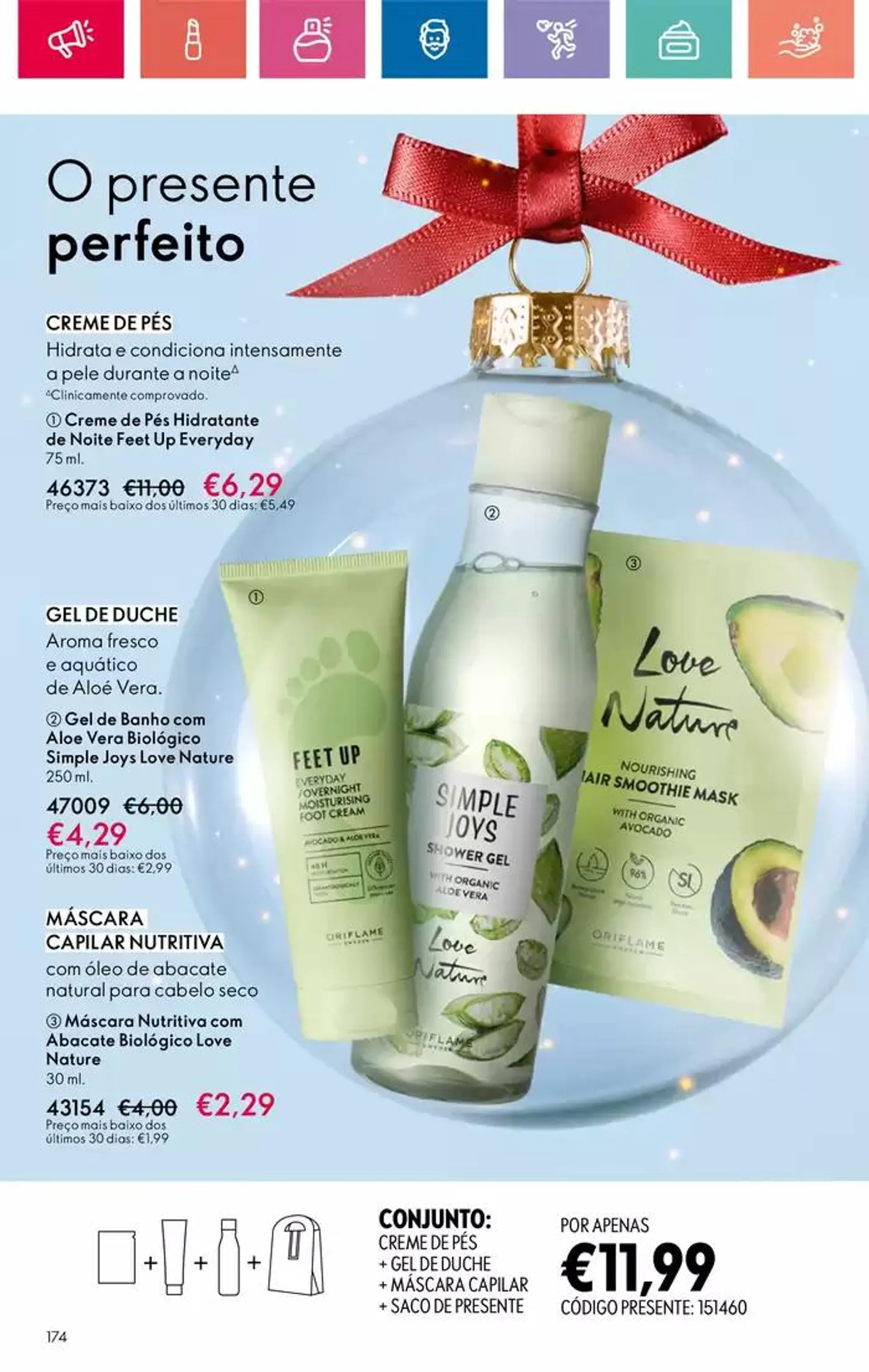 Folheto Folheto Oriflame de 2 de dezembro até 28 de dezembro 2024 - Pagina 174