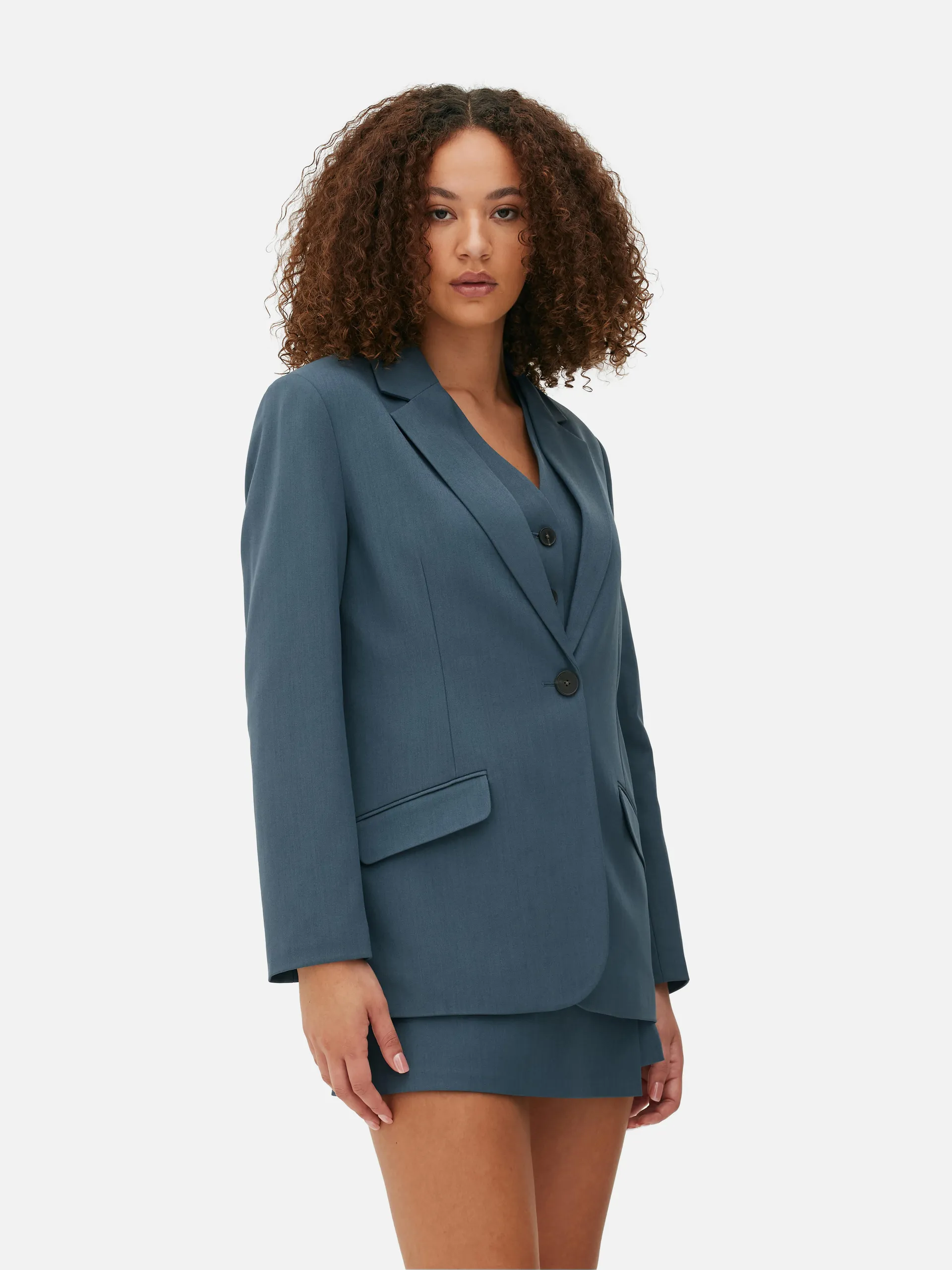 Co-ord Single-Breasted Blazer