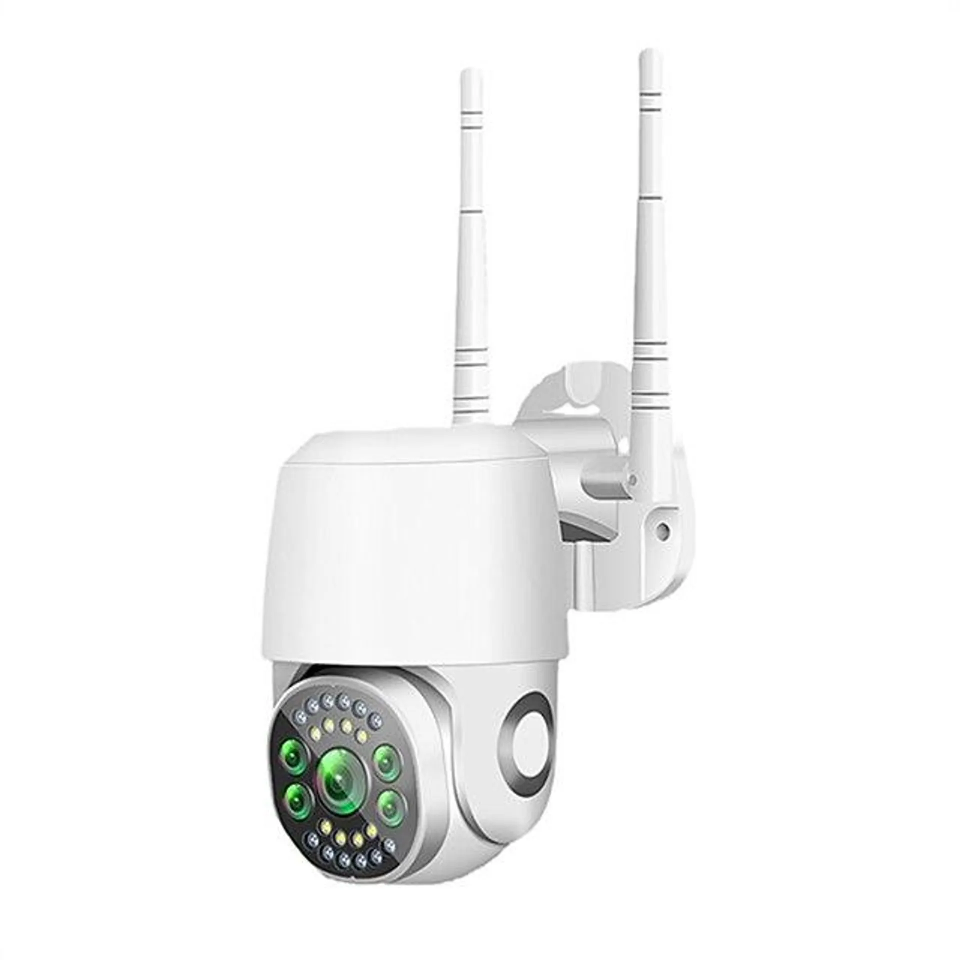 vijf lens hd 1080p/720p draadloze speed dome ptz wifi ip camera twee-weg intercom full colour nachtzicht bewegingsdetectie 5g dual-band ip66 waterdichte indoor en outdoor bewakingscamera