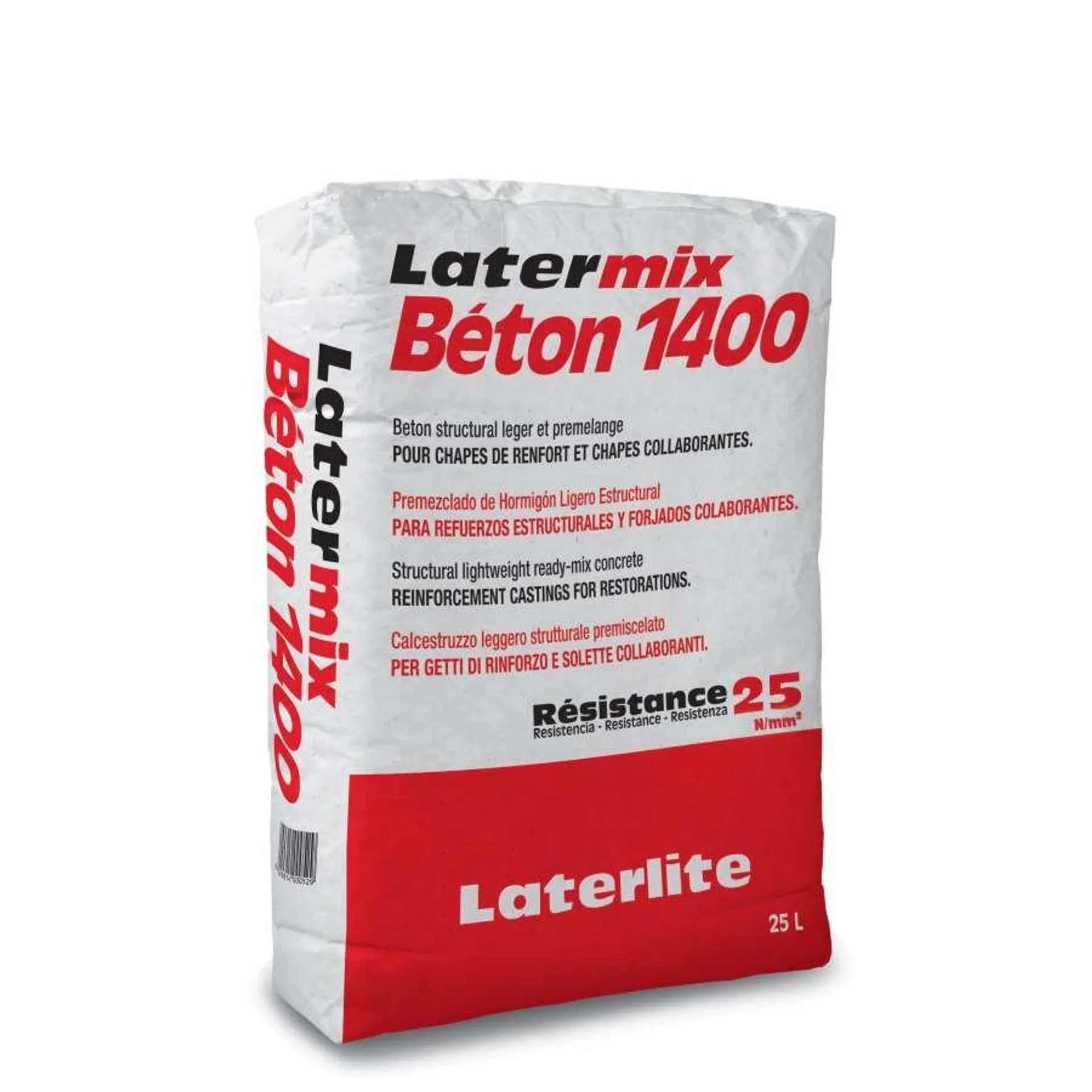 LATERMIX BETÃO 1400 (25 LITROS)