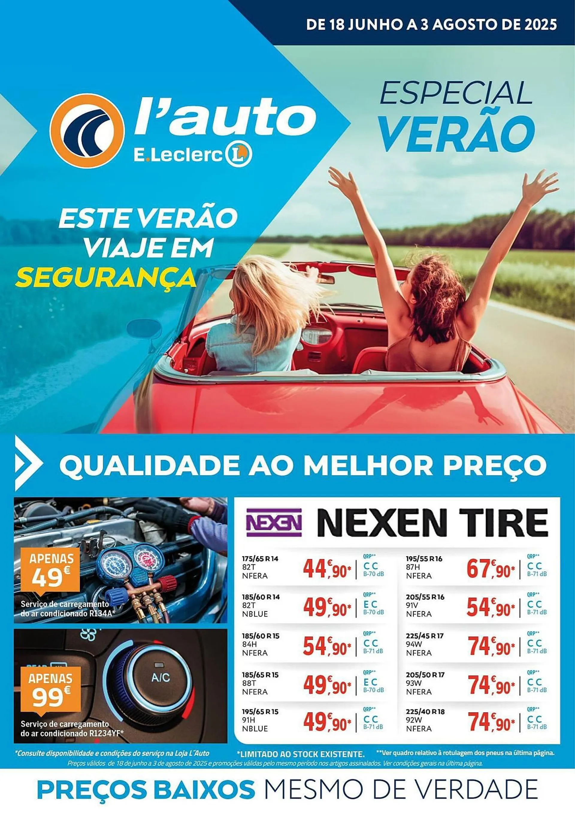 Folheto Folheto E.Leclerc de 18 de junho até 3 de agosto 2025 - Pagina 1