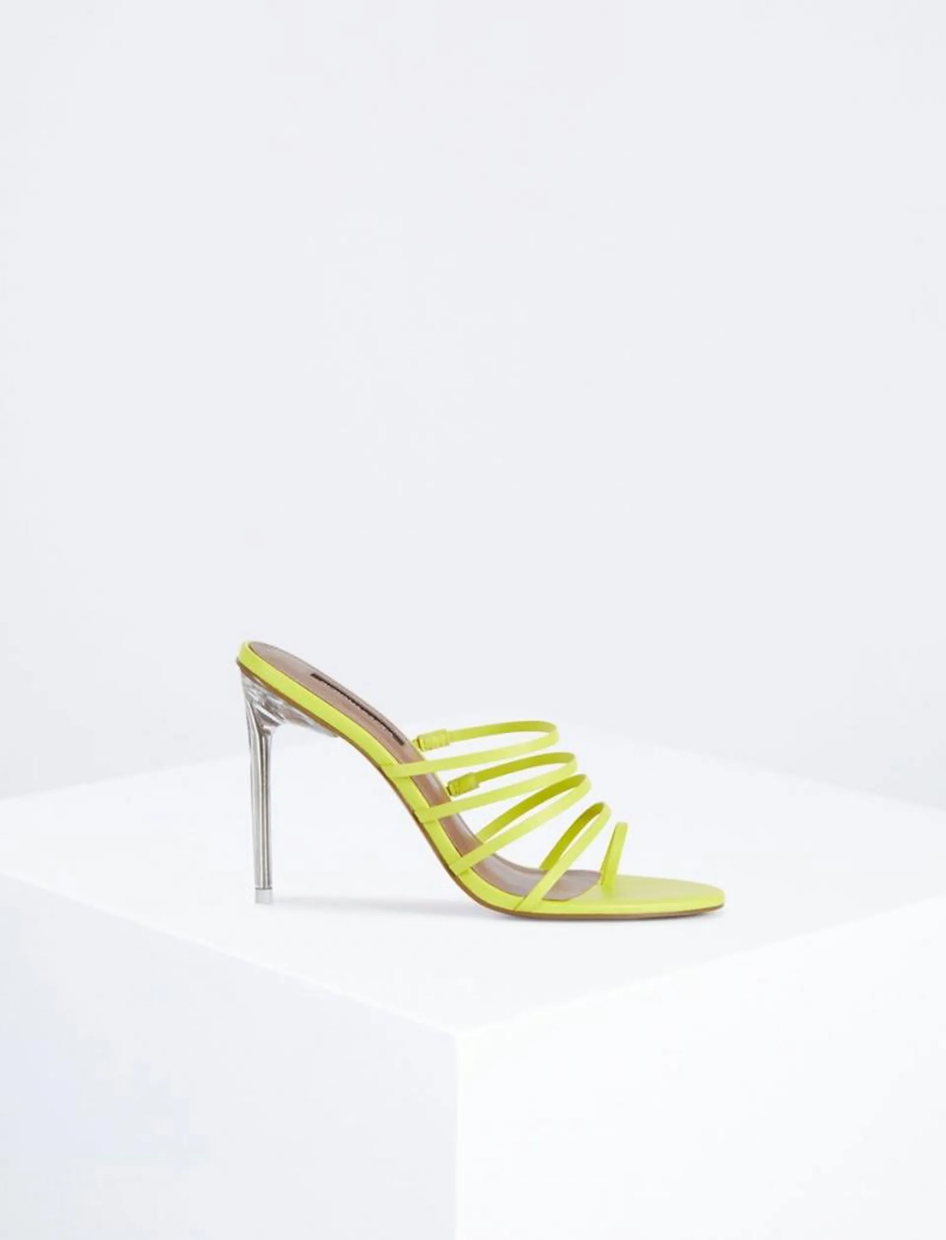 Sapato Salto Alto BCBGMAXAZRIA Dorthi Sandal Verdes | XLCYE-7185