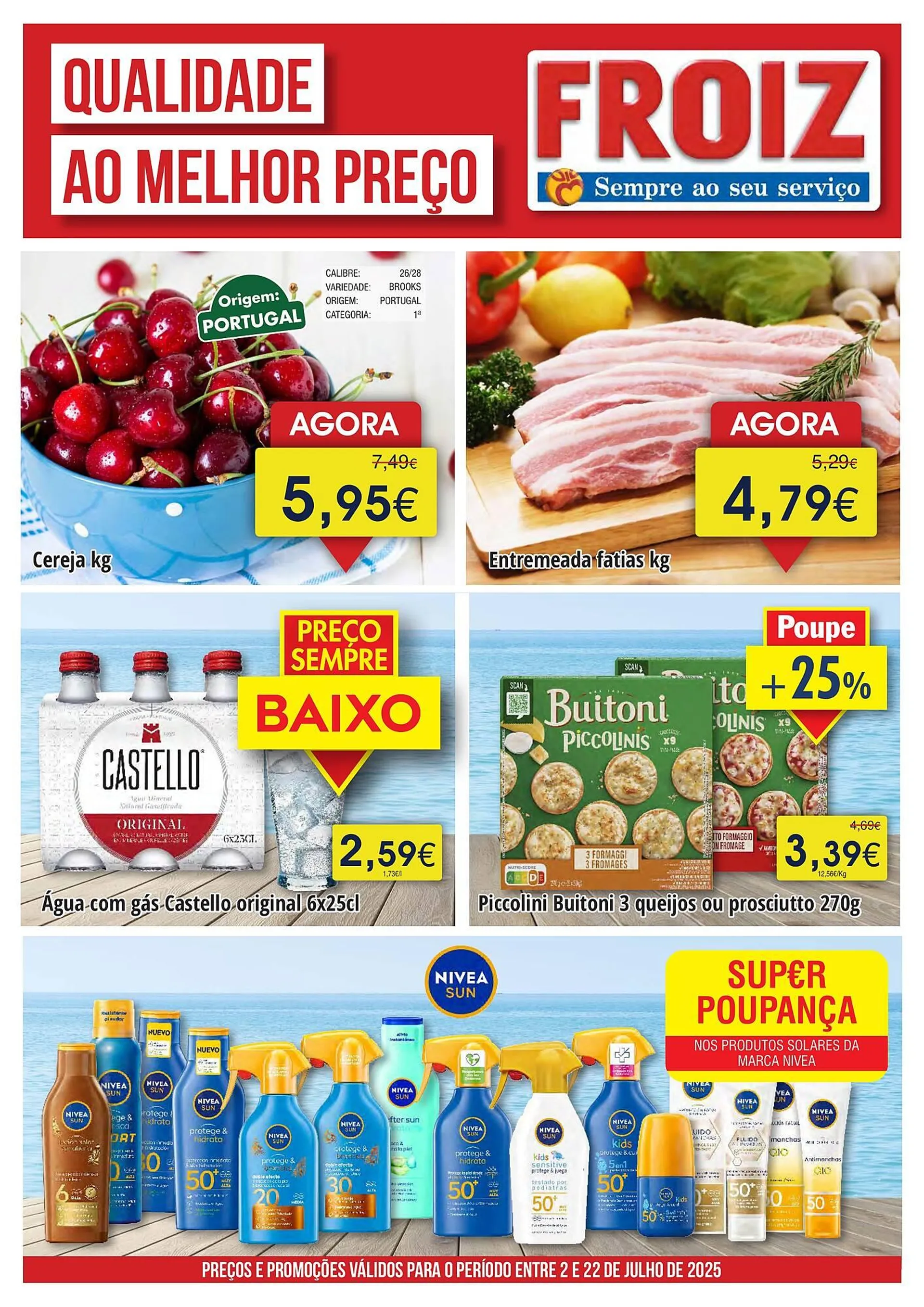 Folheto Folheto Froiz de 2 de julho até 22 de julho 2025 - Pagina 1